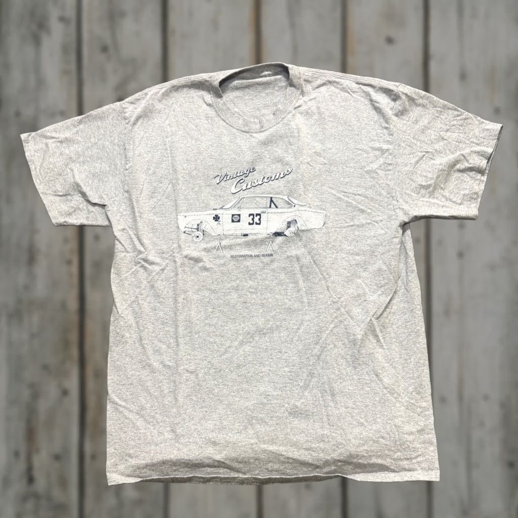The Unbranded Brand VINTAGE The Unbranded Brand T-Shirt Mens Large Gray 100% Cotton Restoration and Repair #33 Size US L / EU 52-54 / 3 - 1 Thumbnail