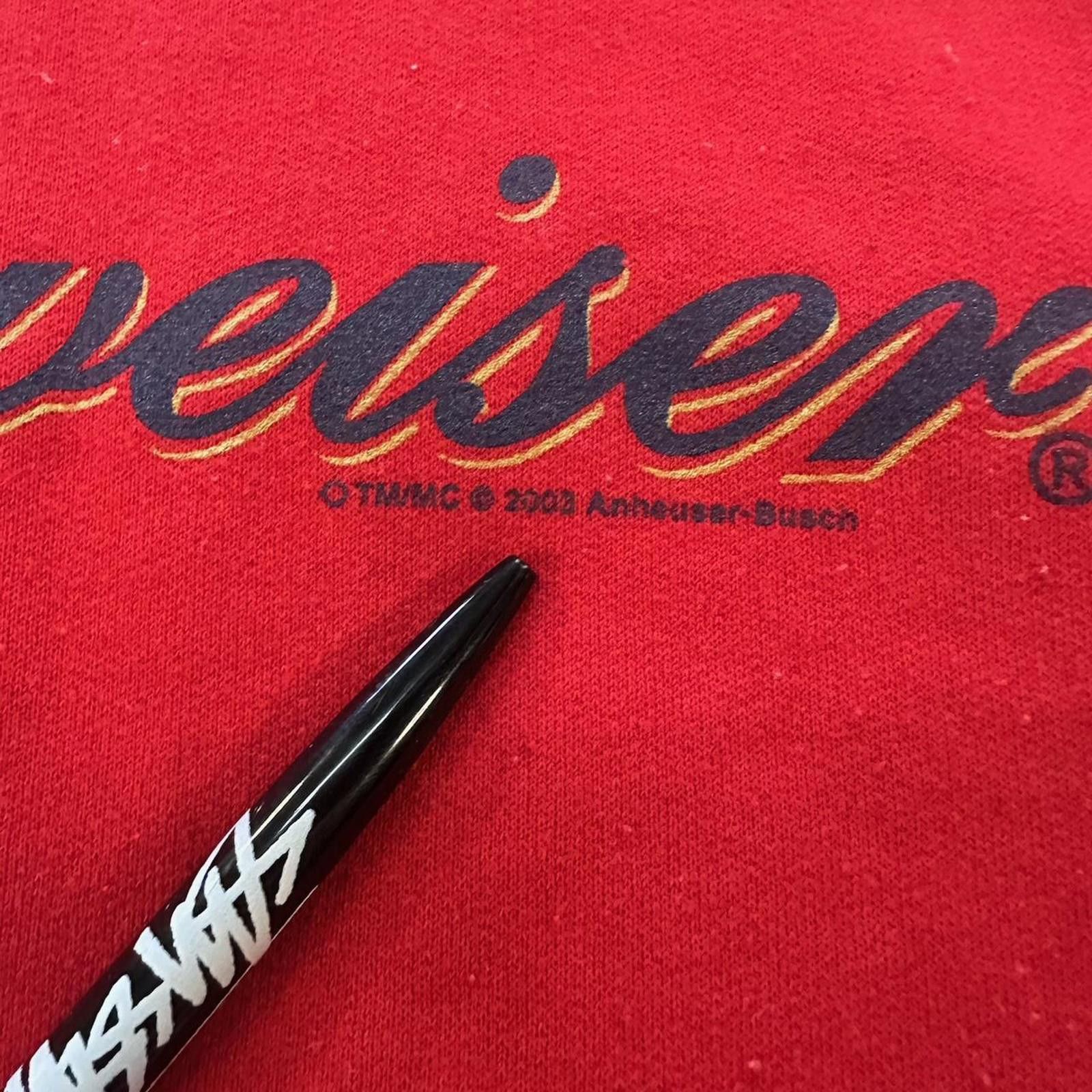 Budweiser Vintage 2003 Budweiser Hoodie Size US L / EU 52-54 / 3 - 3 Thumbnail