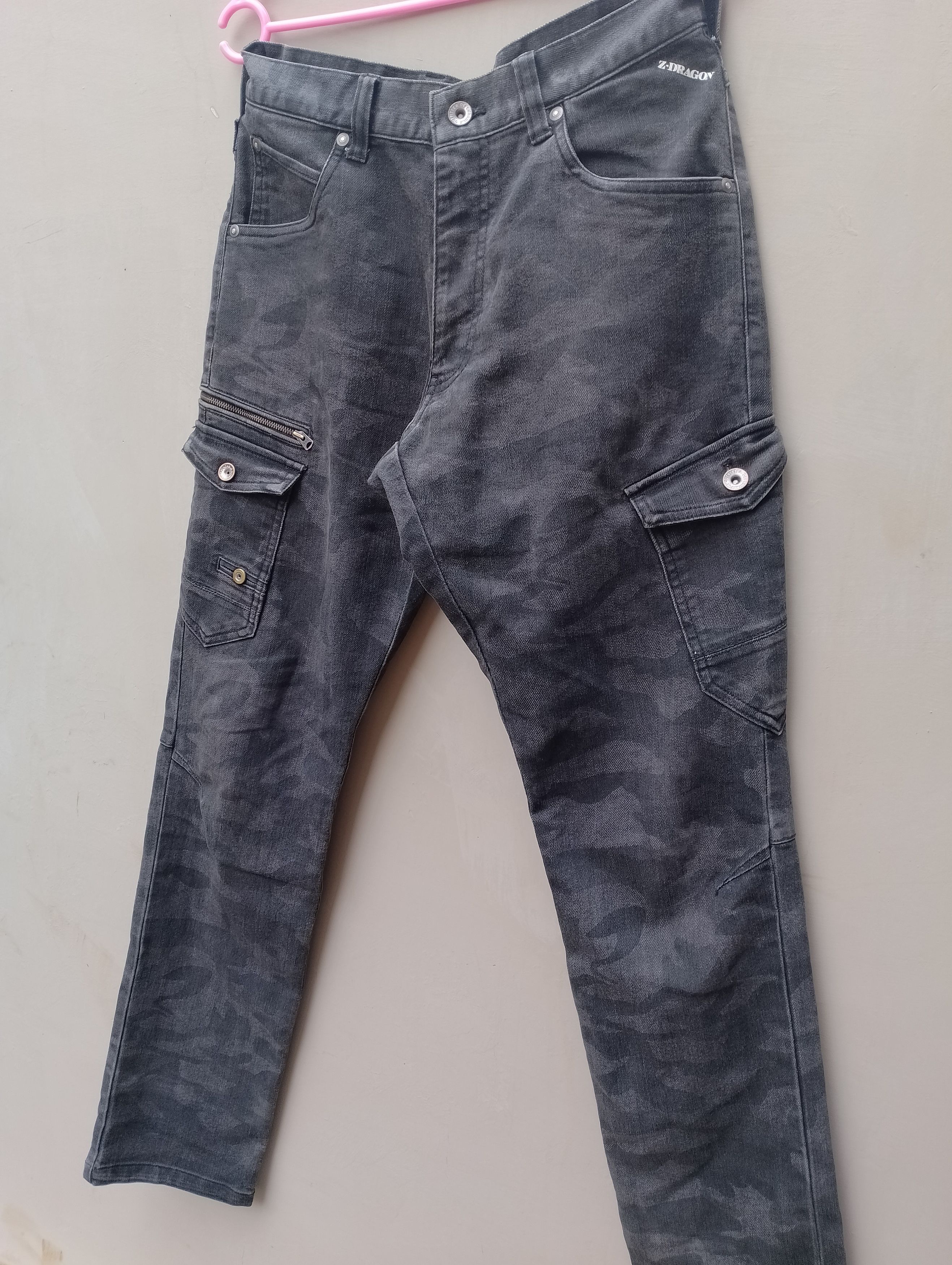 Vintage Vintage Z-Dragon 6 Pockets stratchable camo jeans Size US 29 - 2 Thumbnail