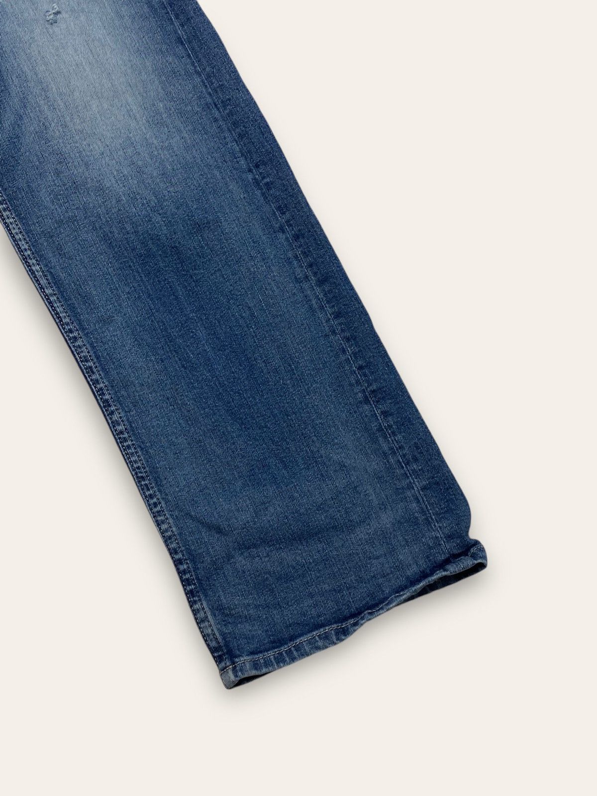 Jean Vintage REPLAY Blue Denim Jeans Size US 35 - 3 Thumbnail