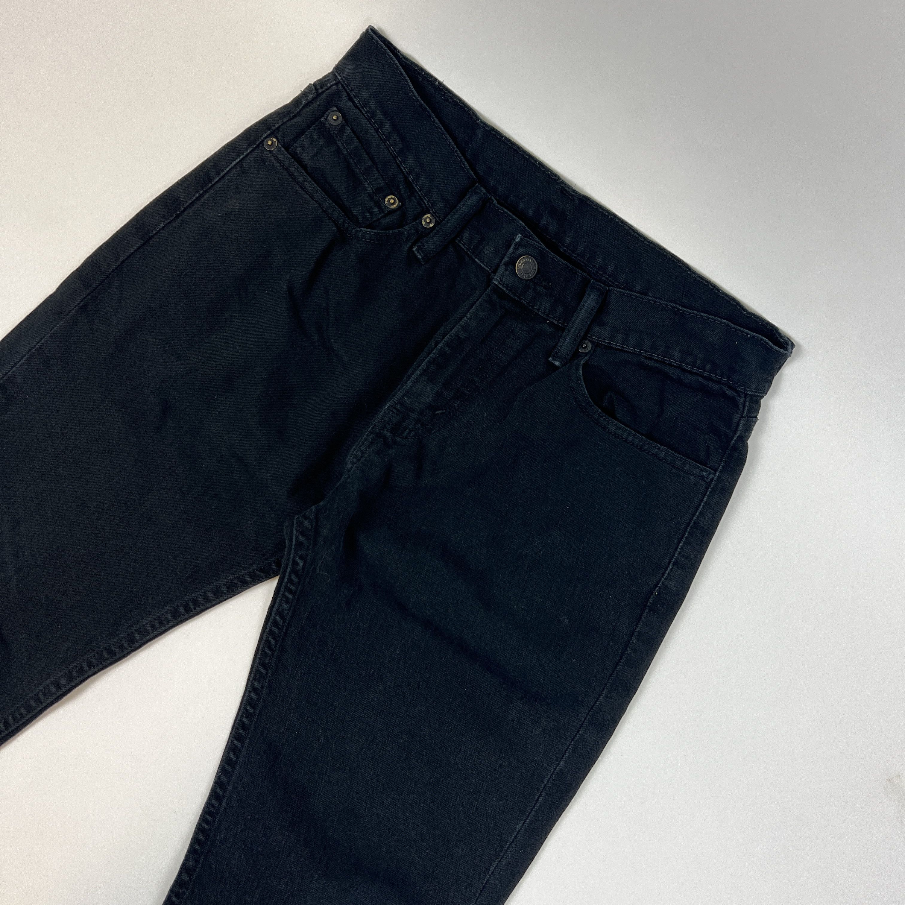 Levi's × Vintage Black Levi's Denim Pants Size US 30 / EU 46 - 2 Thumbnail