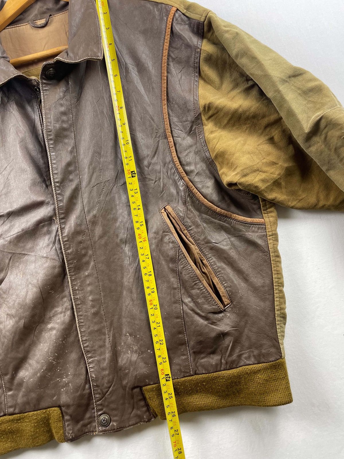 Yves Saint Laurent Vintage Saint laurent leather jacket brown Size US L / EU 52-54 / 3 - 11 Thumbnail