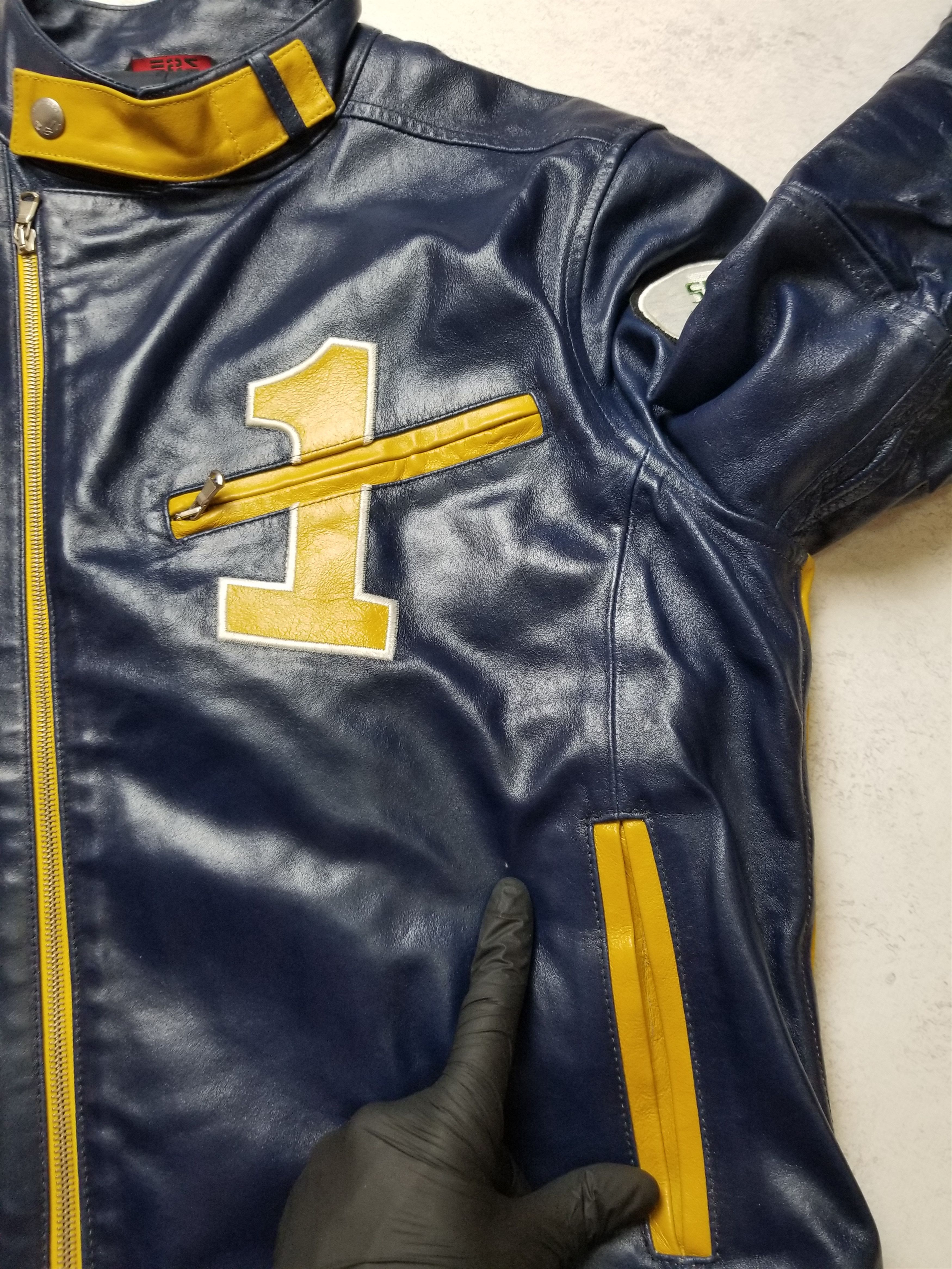 Other Y2K Essenza Vera Pelle Leather Motobiker Jacket Unisex Size US M / EU 48-50 / 2 - 8 Thumbnail