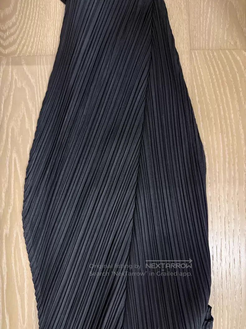 Issey Miyake Issey Miyake Black Irregular Pants Size 31" - 2 Thumbnail