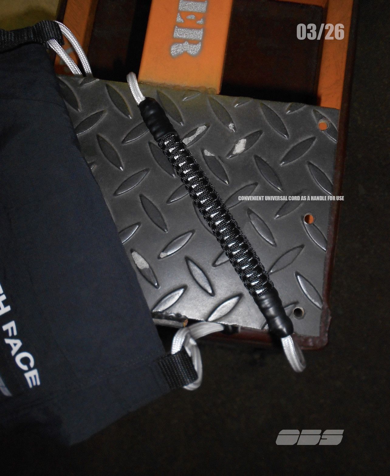 The North Face UPCYCLED TNF BLACK MESSENGER BAG BY OBSESS UPCYCLING ATELIER Size ONE SIZE - 5 Thumbnail