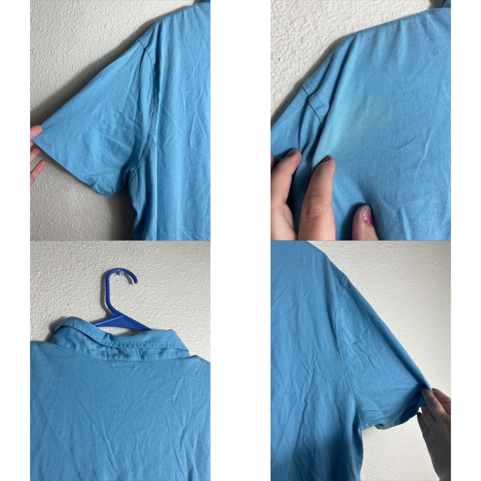 Ralph Lauren Ralph Lauren Polo Shirt Mens XL Classic Fit Short Sleeve Blue Knit Cotton Logo Preppy Designer Golf Walking 27” Chest 33” Length Size US XL / EU 56 / 4 - 9 Thumbnail