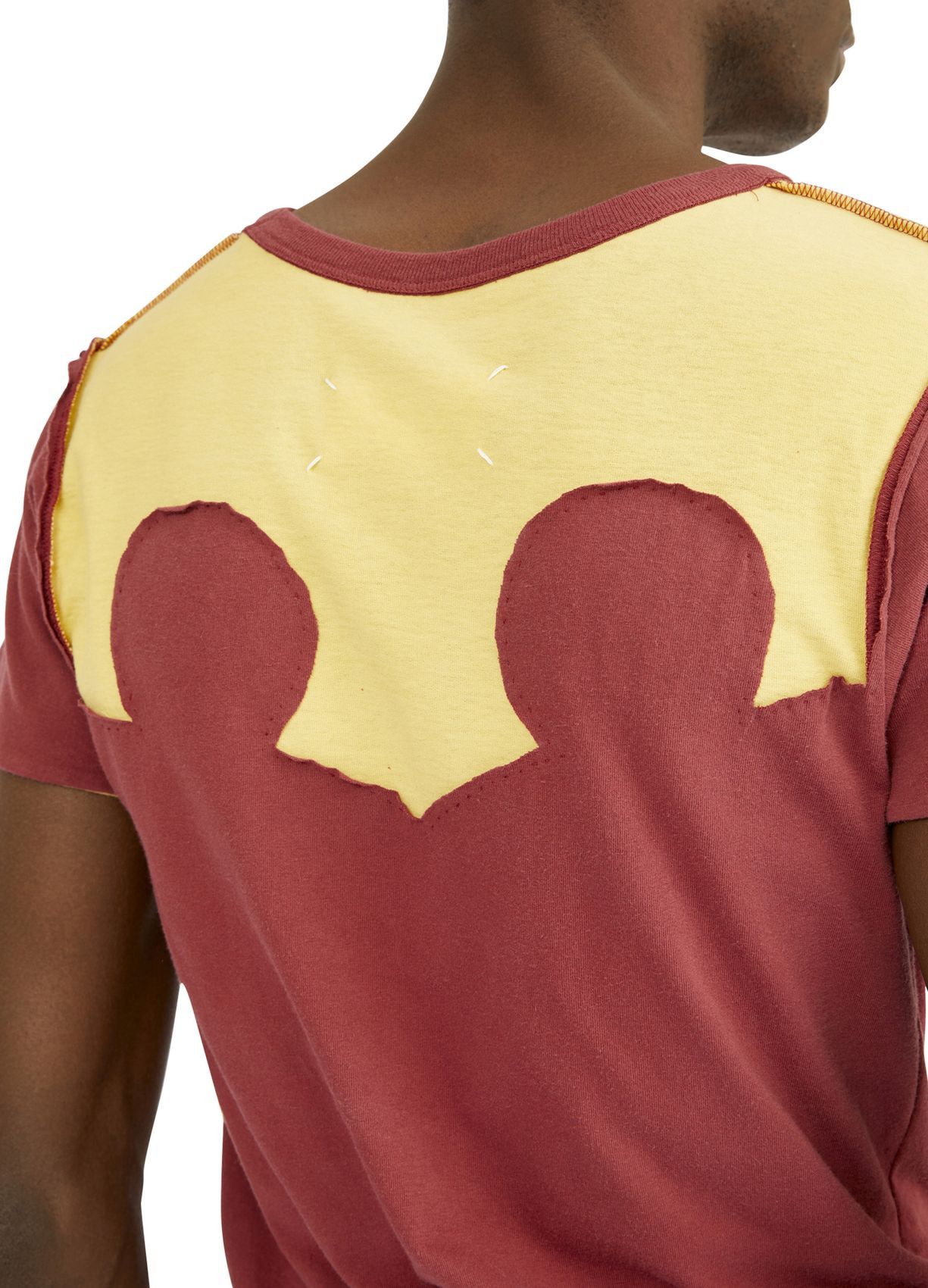 Maison Margiela o1w1db10324 T-Shirts in Burgundy Size US M / EU 48-50 / 2 - 7 Thumbnail