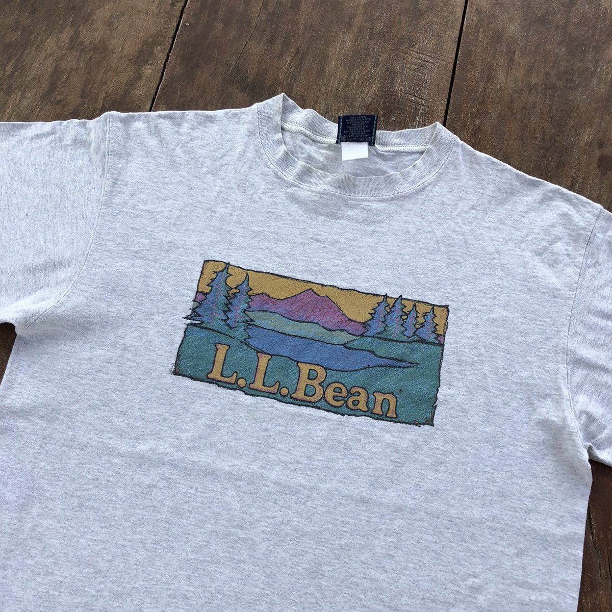 L.L. Bean Vintage L. L. Bean Rare T Shirt Size US L / EU 52-54 / 3 - 1 Thumbnail