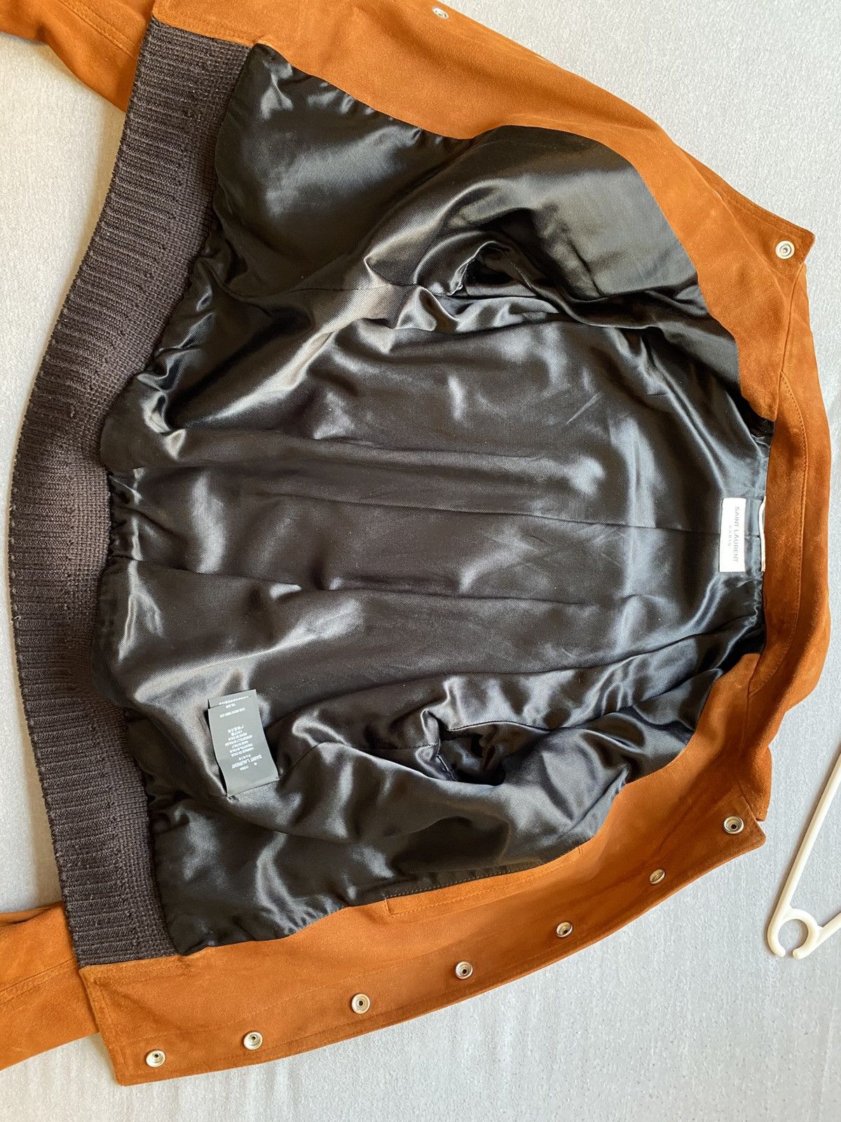 Saint Laurent Paris 🔥4300$🔥 Saint Laurent FW17 Cognac Suede Westeren Jacket Size US S / EU 44-46 / 1 - 4 Thumbnail