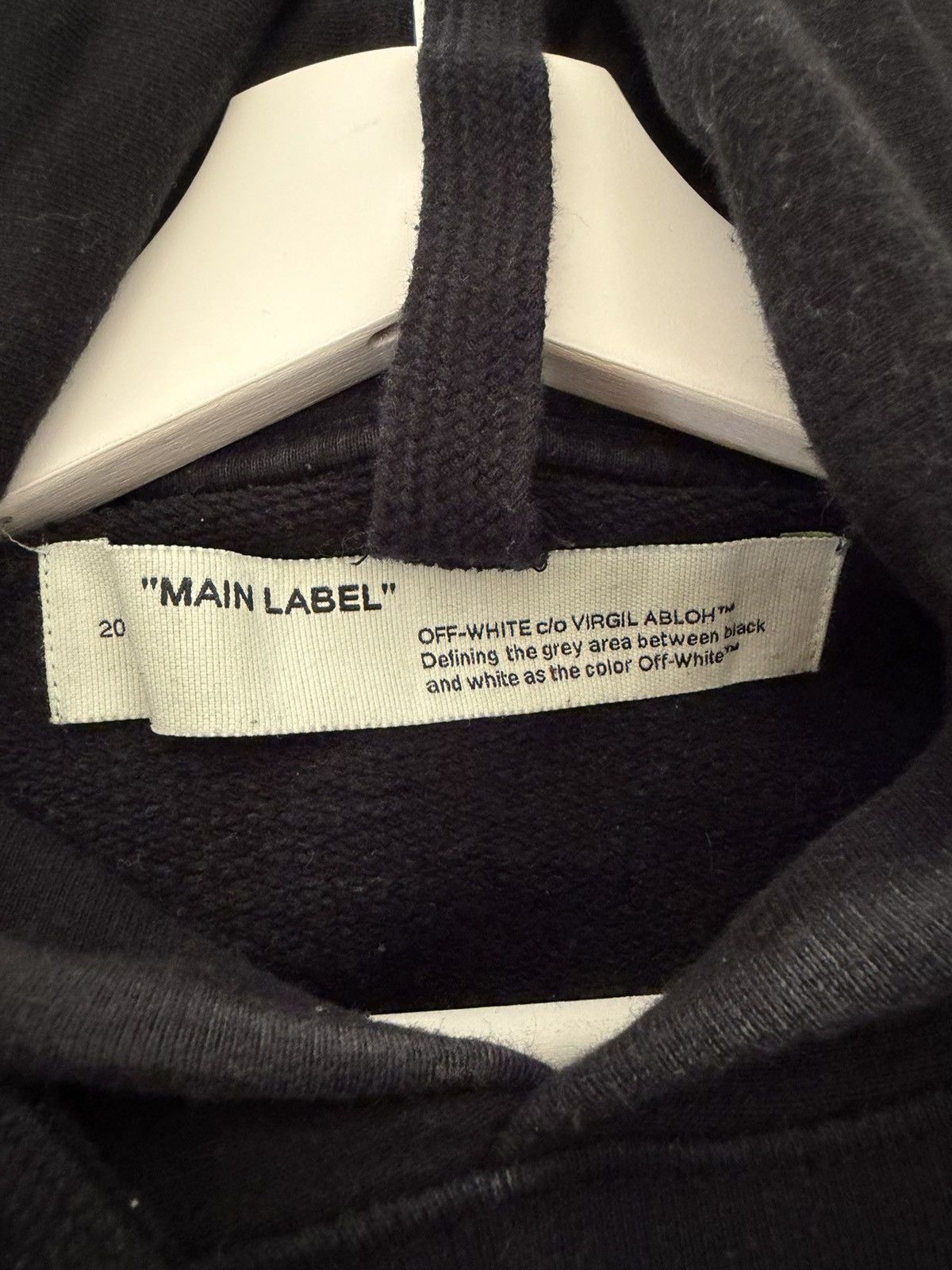 Off-White Off White Hoodie Virgil Abloh Collection Pascal Painting Size US L / EU 52-54 / 3 - 6 Thumbnail