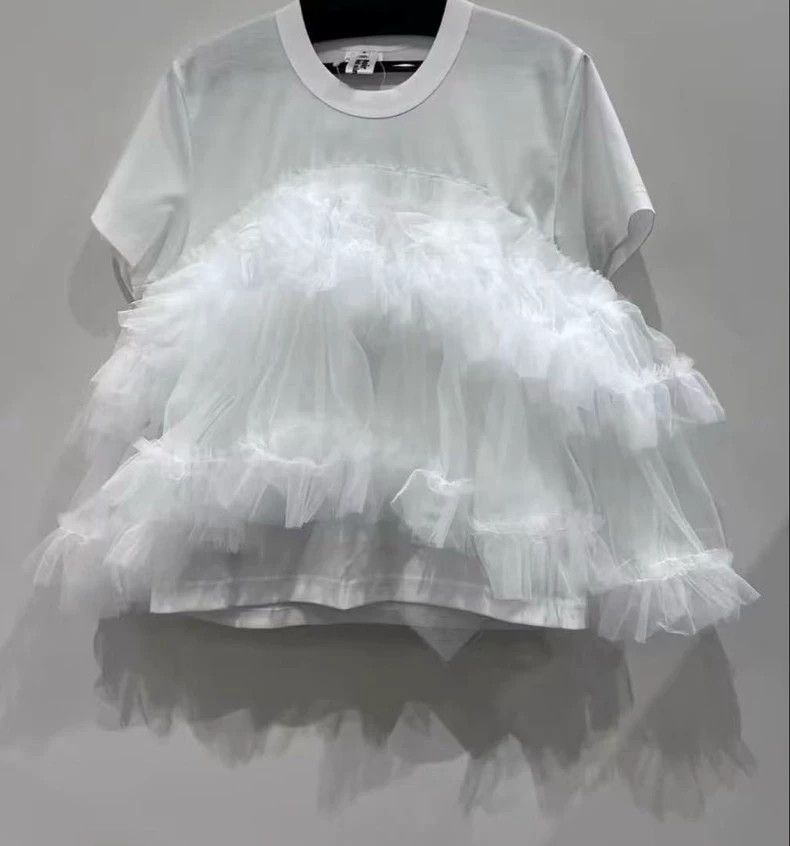 Comme des Garcons Comme des Garcons White vintage gauze blouse Size XS / US 0-2 / IT 36-38 - 1 Thumbnail
