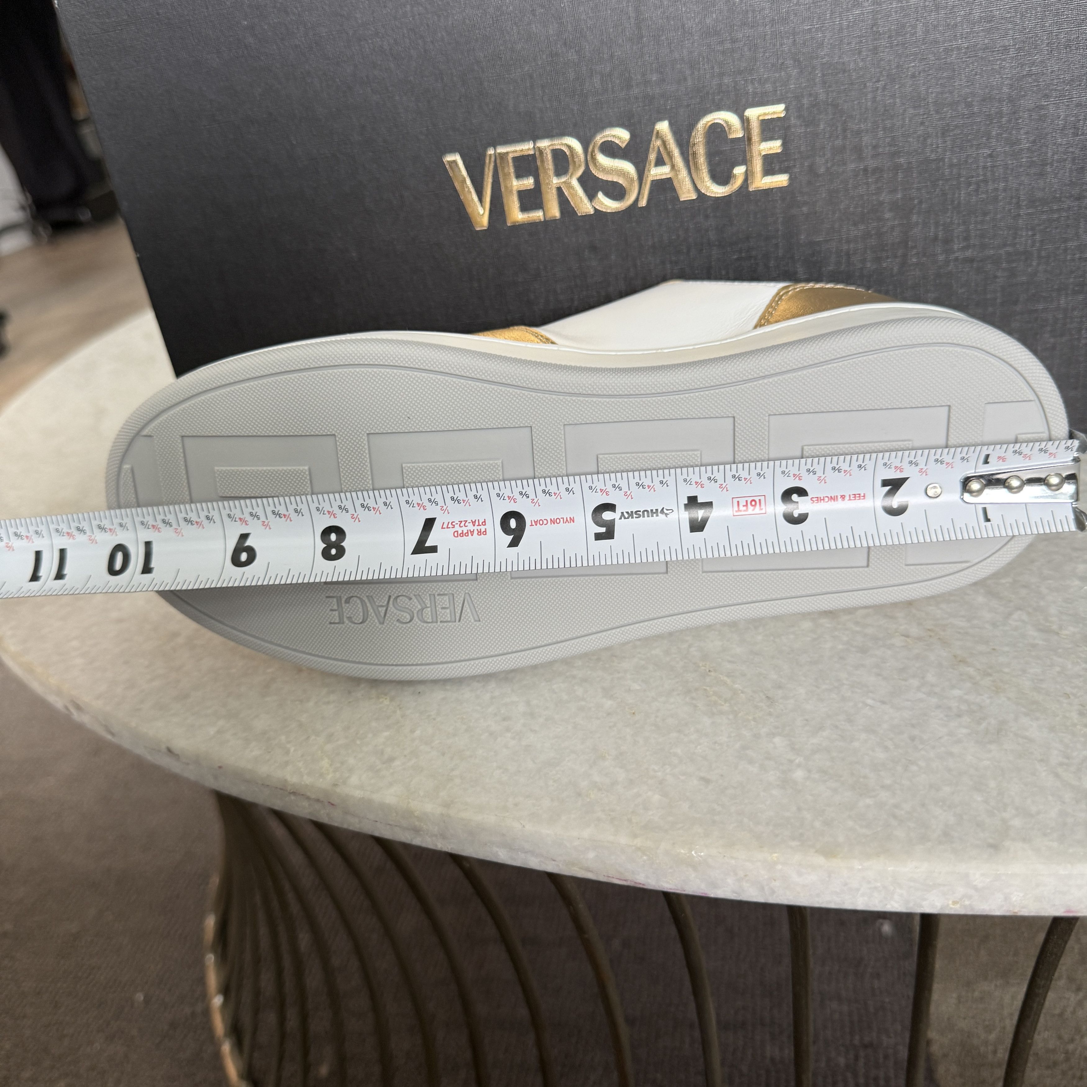 Versace Versace Medusa Leather Women's Sneaker Shoe, 1014316, sz 38 Size US 8 / IT 38 - 15 Thumbnail