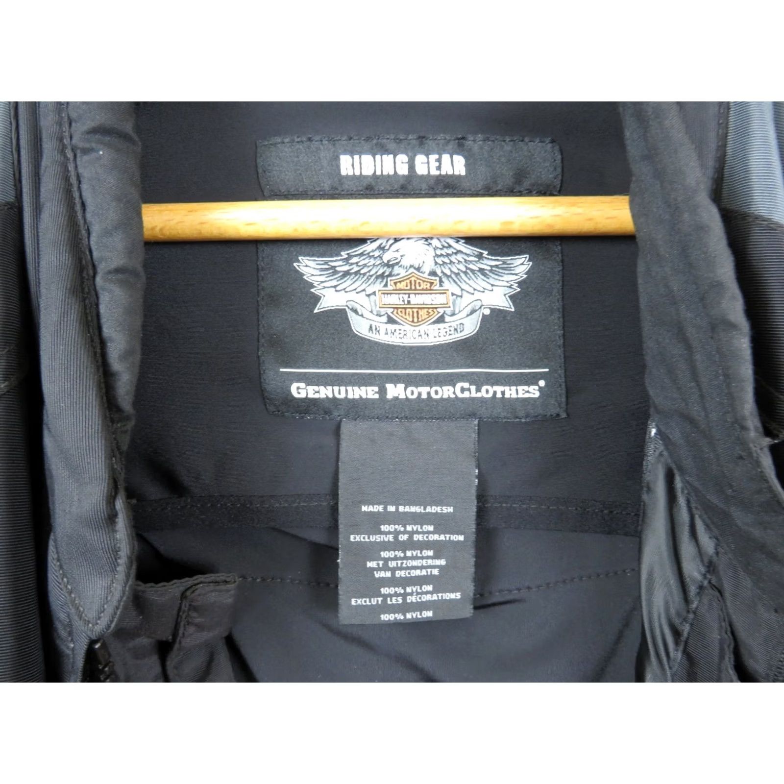 Harley Davidson HARLEY-DAVIDSON MENS JACKET 2XL Triple Vent System Padded Waterproof Nylon Black Riding Gear Motocycle Beers Eagle Size US XXL / EU 58 / 5 - 5 Thumbnail