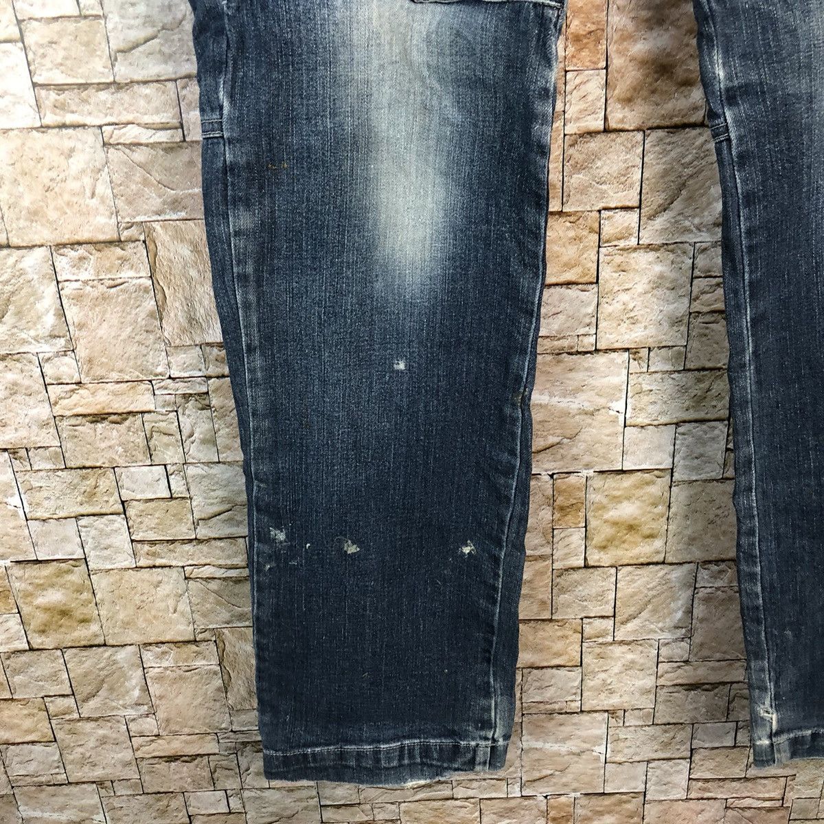 Japanese Brand Tora ripped Denim utility tactical distressed Pants #A959 Size US 33 - 12 Thumbnail