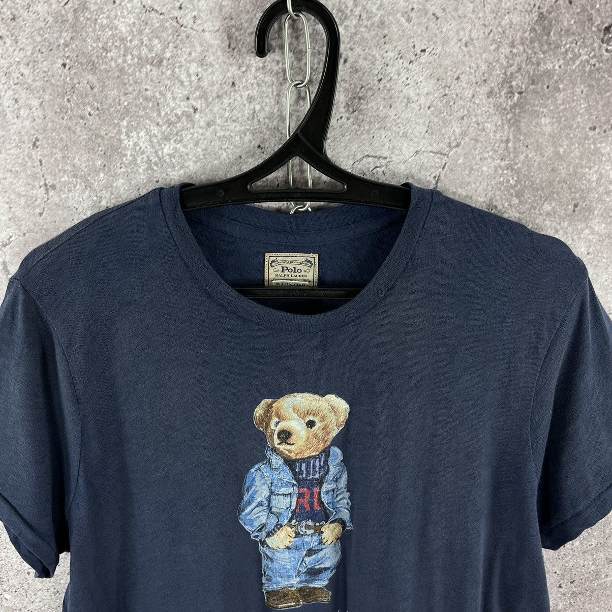 Polo Ralph Lauren Polo Bear by Ralph Lauren Vintage T-Shirt Big Logo Y2K Sz XL Size US XL / EU 56 / 4 - 2 Thumbnail