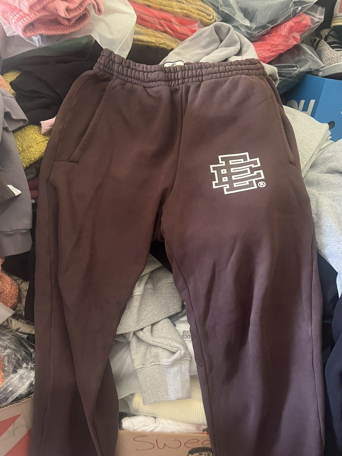Eric Emanuel Eric Emanuel chocolate brown sweatpants large Size US 32 / EU 48 - 1 Thumbnail