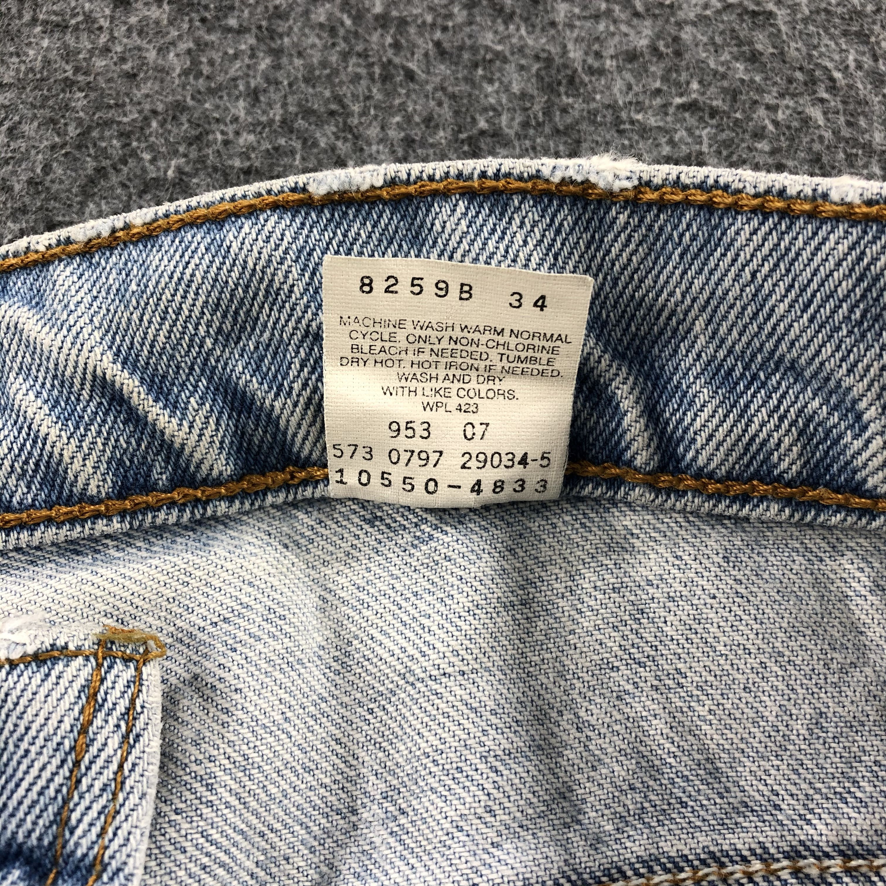 Levi's × Vintage Vintage 90s Levis Jeans -JM808 Size US 30 / EU 46 - 11 Thumbnail