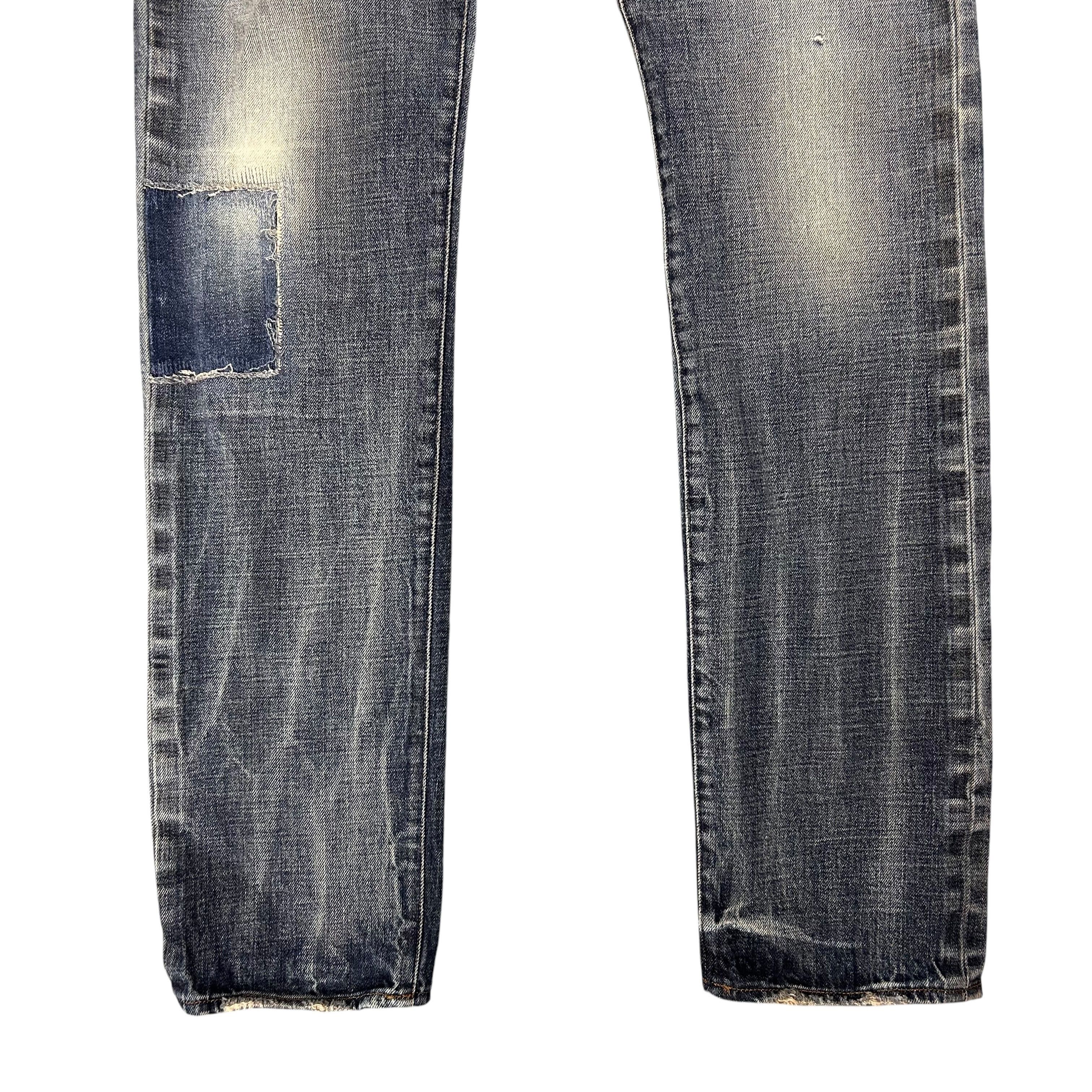 Energie Energie Selvedge Denim Regular Straight Jeans Patch W33L36 Size US 33 - 6 Thumbnail