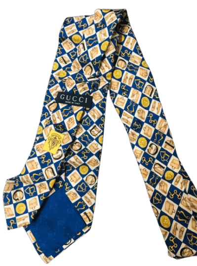 Gucci Gucci tie vintage Size ONE SIZE - 1 Thumbnail