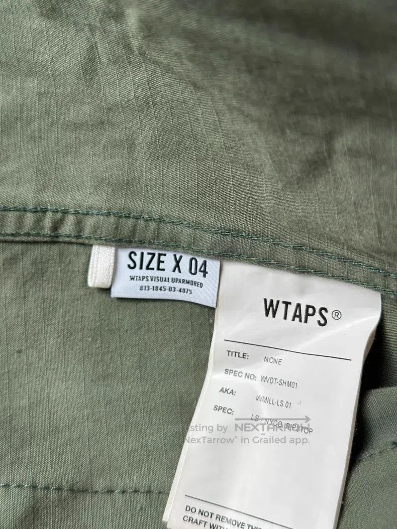 Wtaps Wtaps Military Green Four-Pocket Jacket Size US XL / EU 56 / 4 - 3 Thumbnail