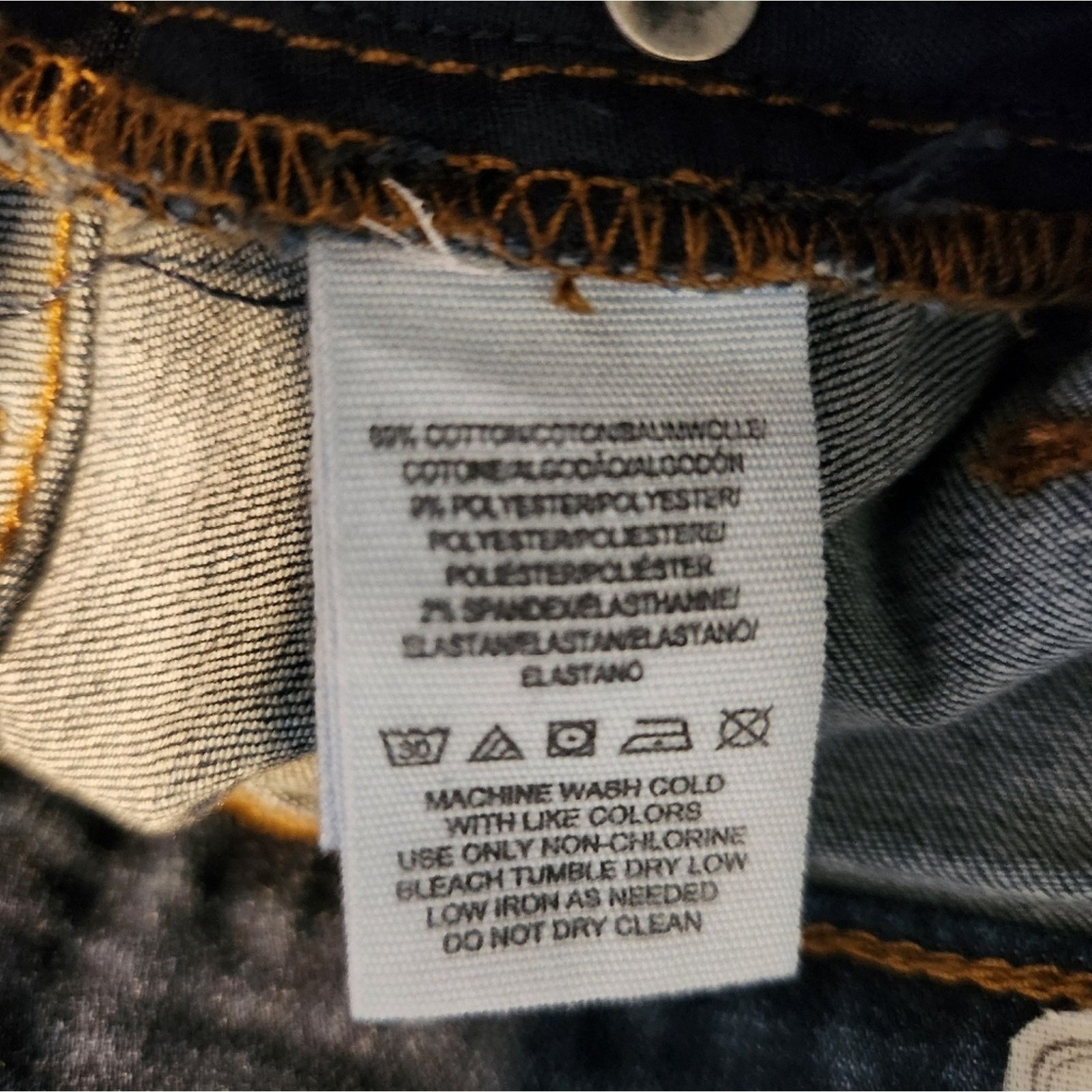 Free People Free People Womens Busted Skinny Jeans Mid-Rise 30 Size 30" / US 8 / IT 44 - 8 Thumbnail