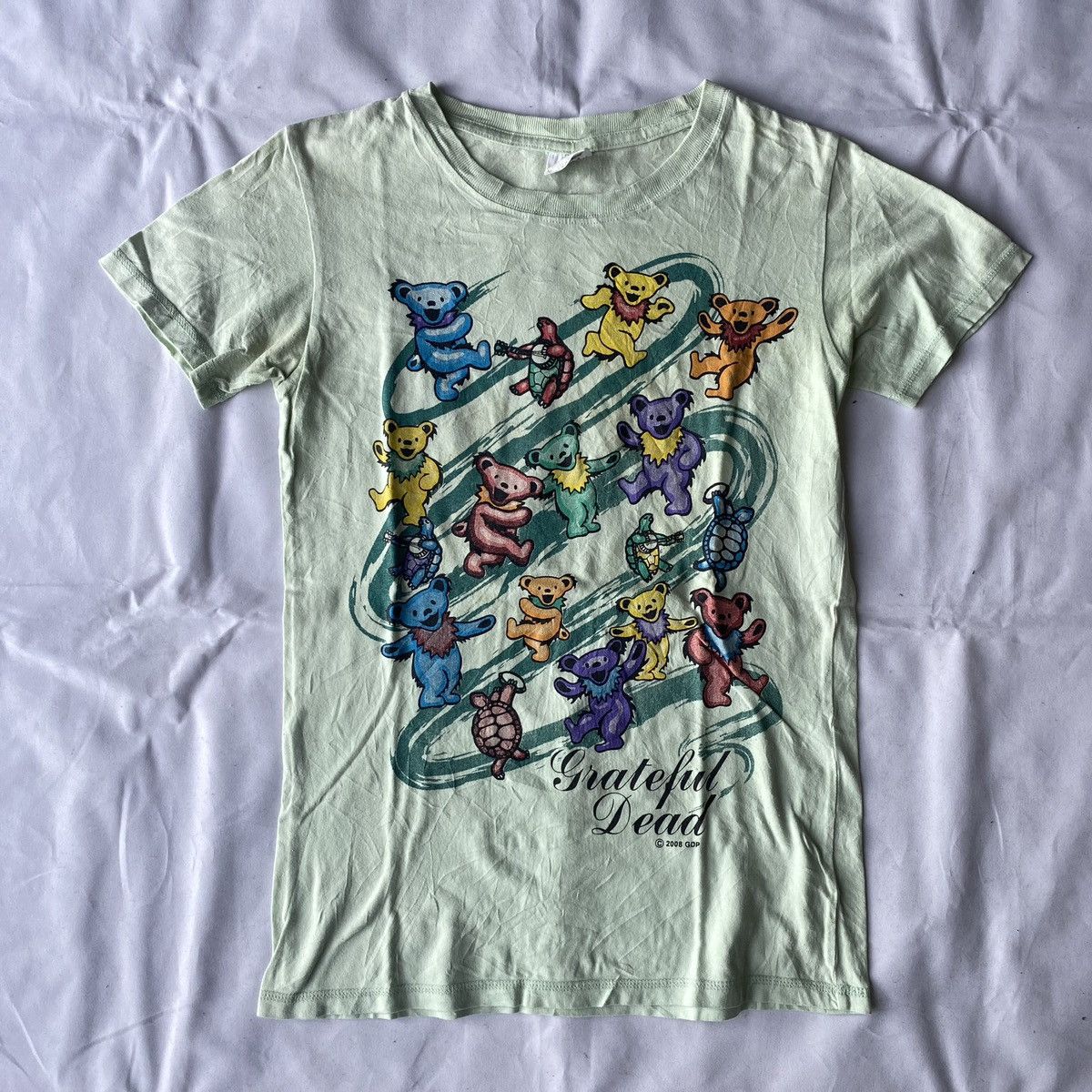 Grateful Dead × Vintage Vintage Grateful Dead Dancing Bears Logo ©️2008 Size US S / EU 44-46 / 1 - 2 Thumbnail