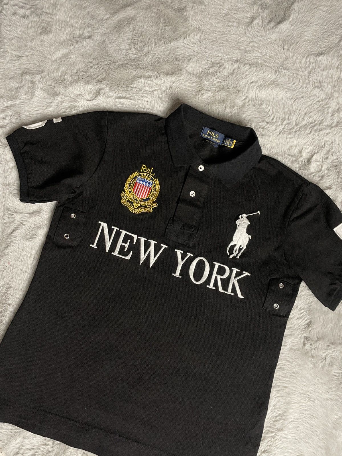 Polo Ralph Lauren × Vintage T-Shirt Polo Ralph Lauren Size US M / EU 48-50 / 2 - 2 Thumbnail