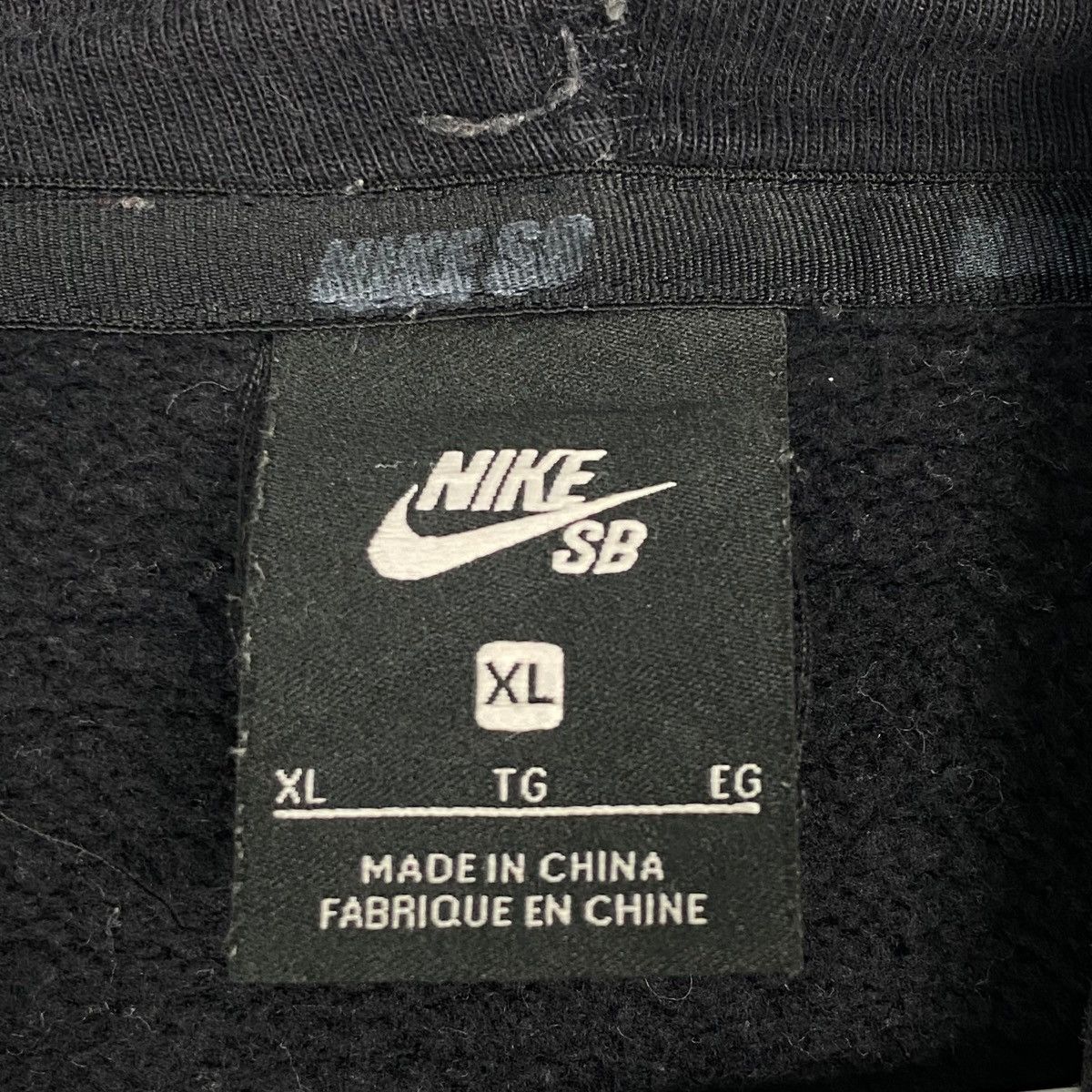 Other Vintage Nike Hoodie Sweater Small Logo Black Size XL Size US XL / EU 56 / 4 - 6 Thumbnail