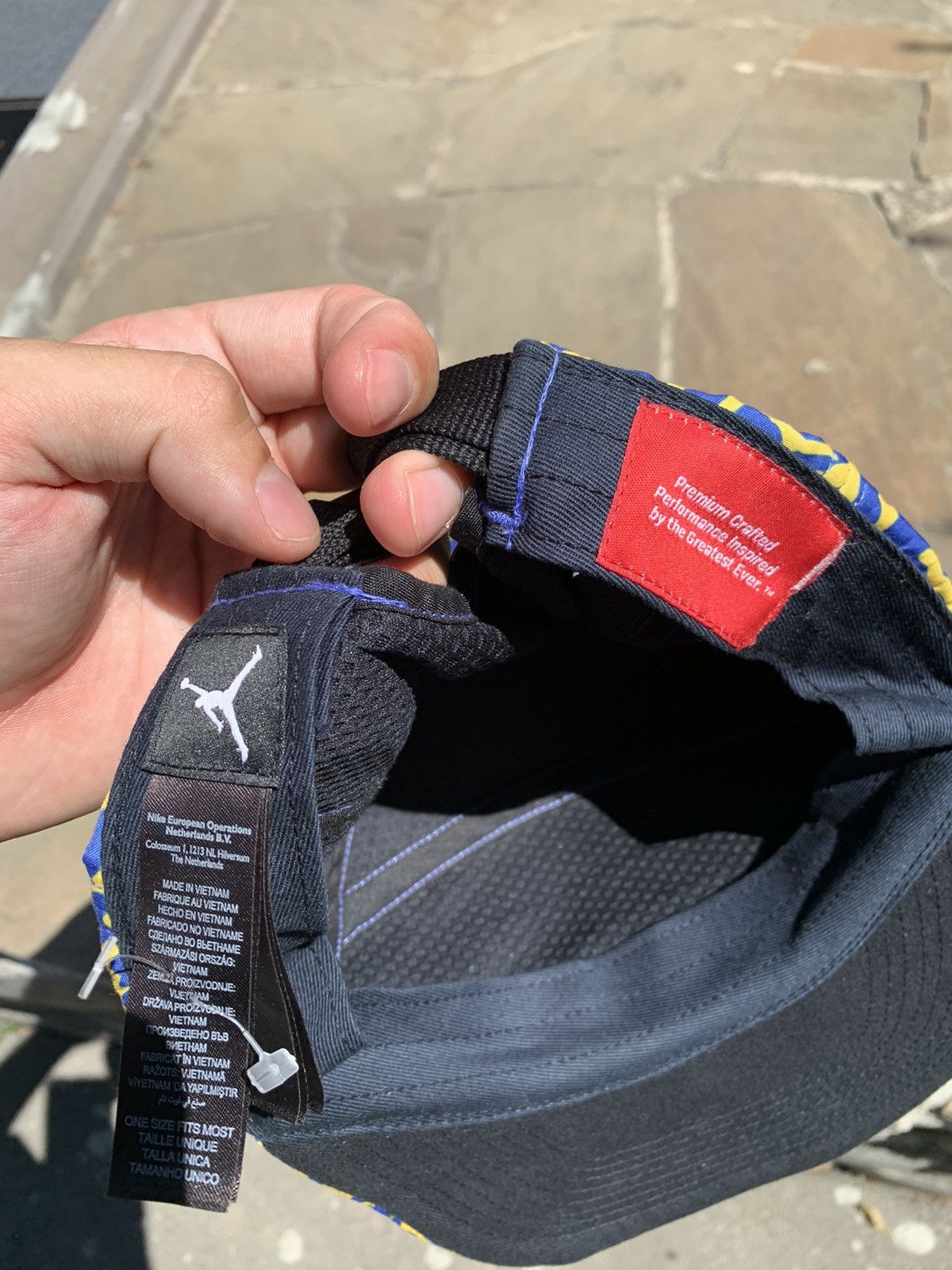Jordan Brand × Nike Nike Air Jordan Panel Hat Cap Gently Used Size ONE SIZE - 6 Thumbnail