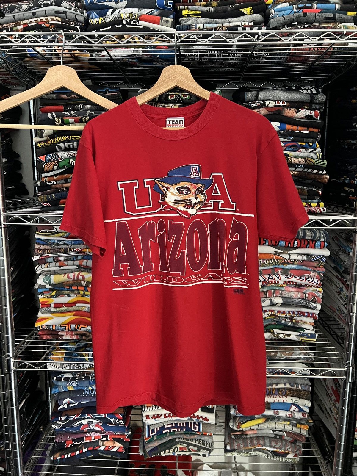 NCAA 90s Arizona Wildcats Collegiate Team Edition Apparel Tee Size US L / EU 52-54 / 3 - 1 Thumbnail