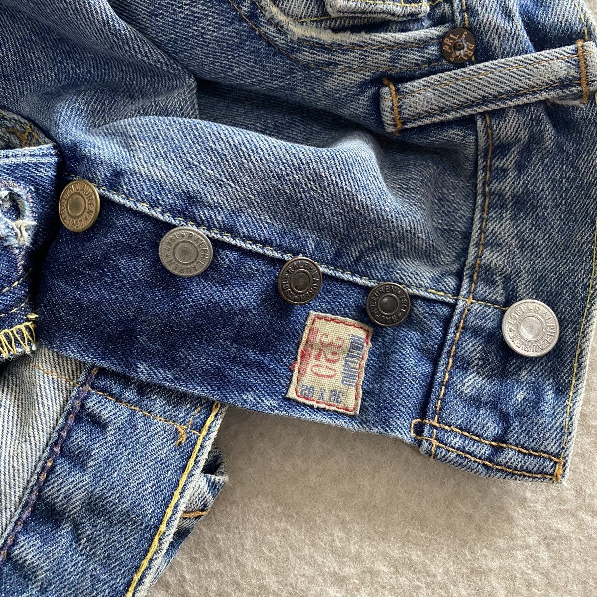 If Six Was Nine × Japanese Brand Polo Ralph Lauren Flared Distressed Denim w34 Size US 34 / EU 50 - 13 Thumbnail
