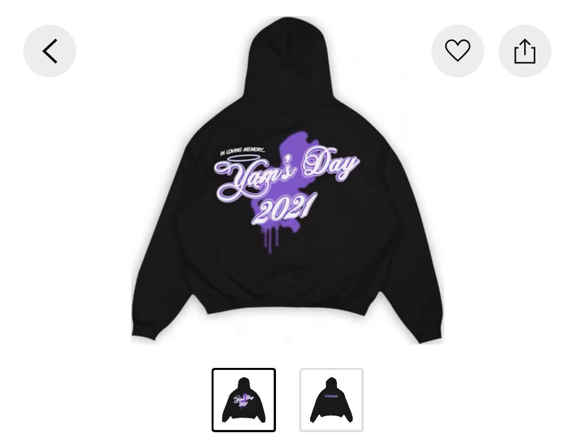 Psychworld Psychworld x Yamsday 2021 Hoodie (Black/Small) Size US S / EU 44-46 / 1 - 2 Thumbnail