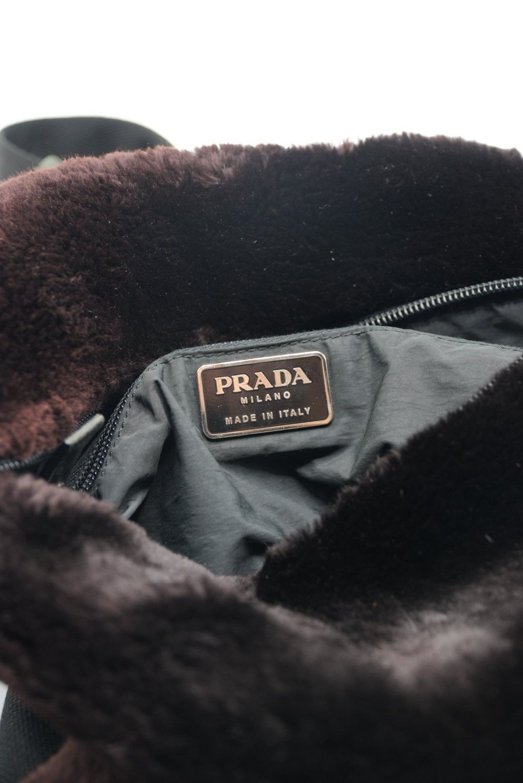 Prada Prada F/W1999 Crossbody Bag Soft Fur Size ONE SIZE - 9 Thumbnail