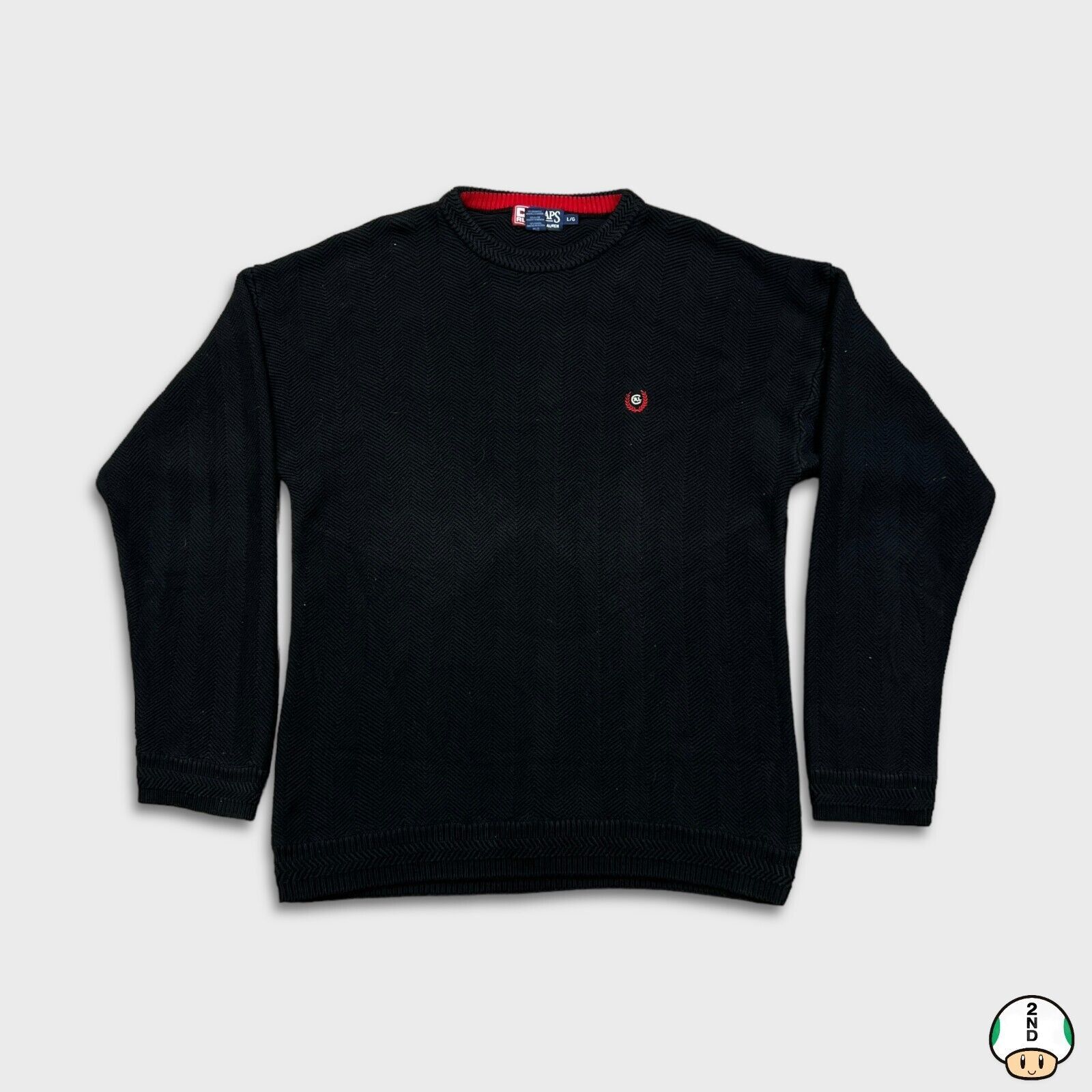 Polo Ralph Lauren Streetwear Vintage Vintage Chaps Ralph Lauren Sweatshirt Large 90s Knit Sweater Grailed