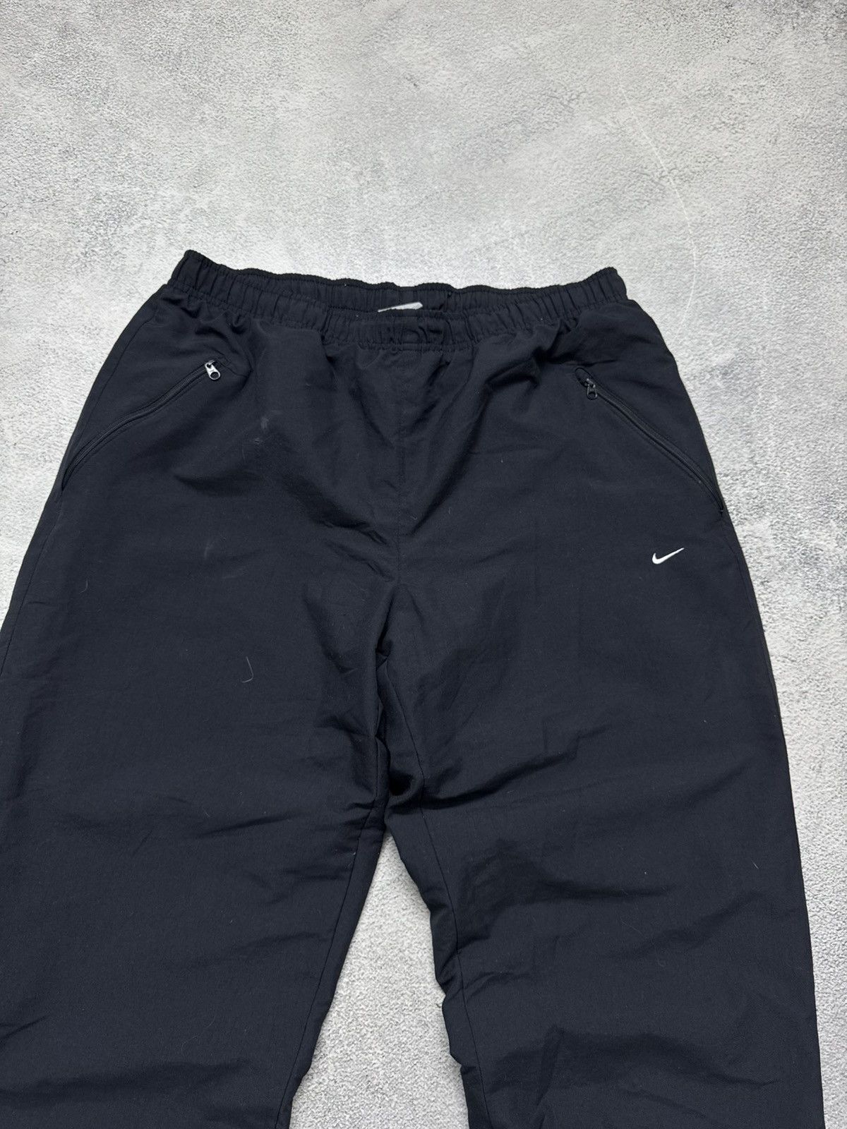 Nike Vintage Y2K Nike Nylon Mini Swoosh Pants 00’s Size US 34 / EU 50 - 4 Thumbnail