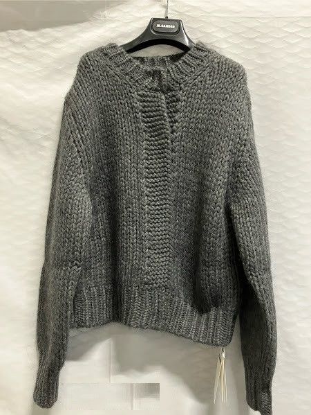 Jil Sander o1loc1c1224 Sweater Dark Grey Size L / US 10 / IT 46 - 1 Preview