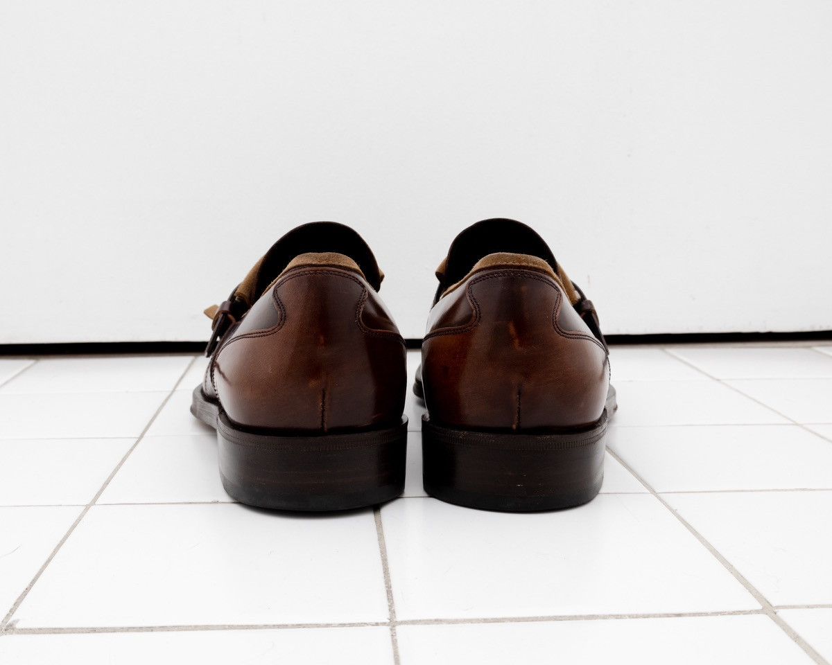 Salvatore Ferragamo Salvatore Ferragamo Monk Strap Shoes Tassel Brown Loafers Size US 8.5 / EU 41-42 - 6 Thumbnail