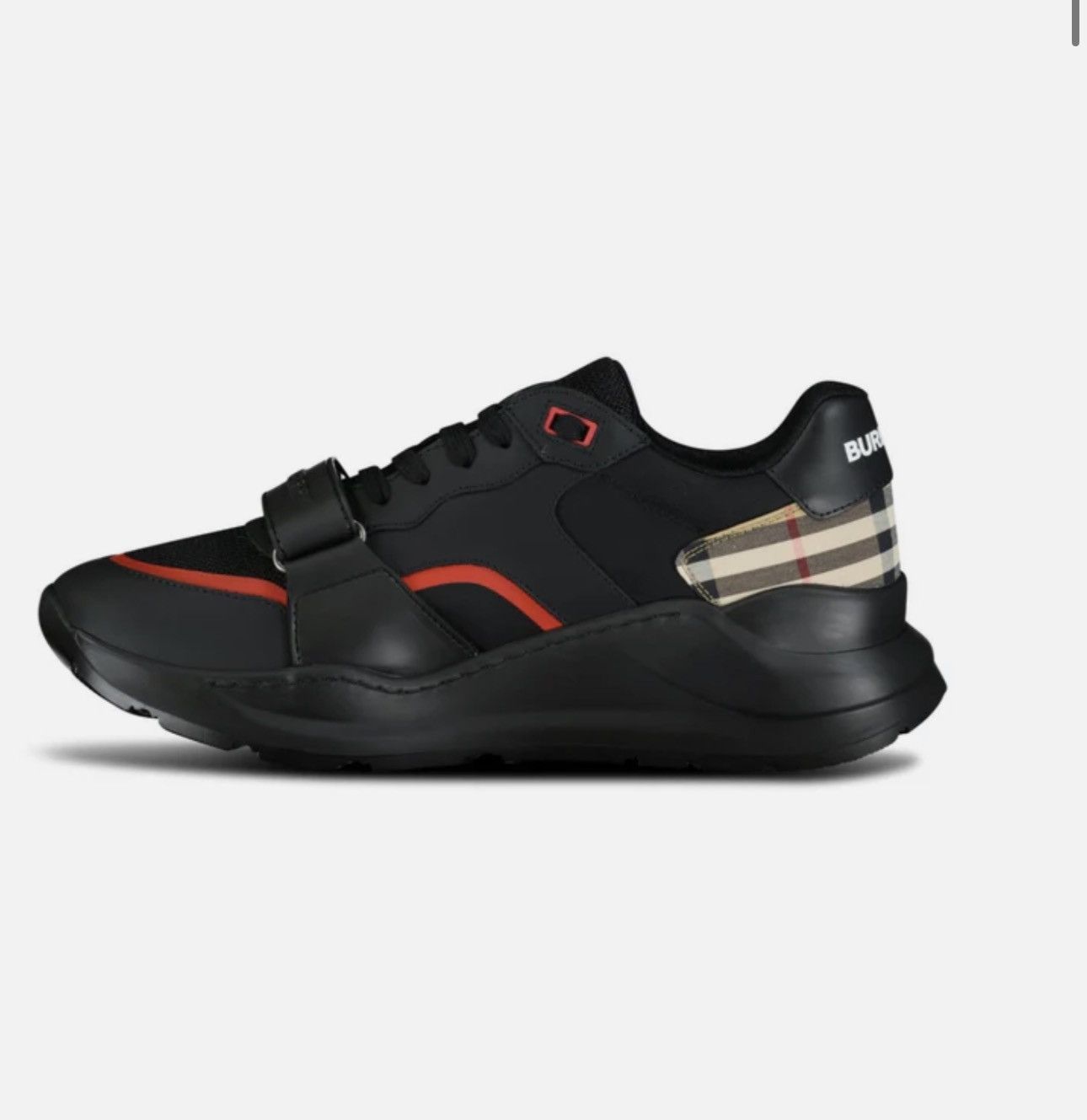 Burberry Burberry Man’s ‘Ramsay Runner’ check sneakers Size US 8 / EU 41 - 3 Thumbnail