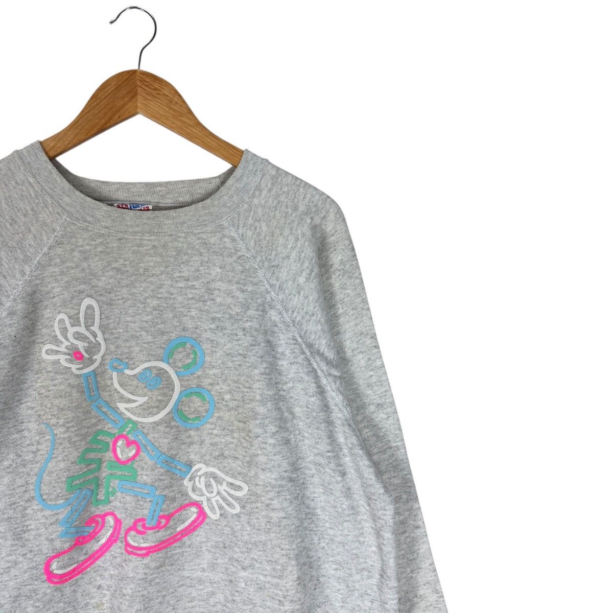 Keith Haring 🌟80s KEITH HARING X MICKEY ART SWEATSHIRTS CREWNECK Size US XL / EU 56 / 4 - 3 Thumbnail