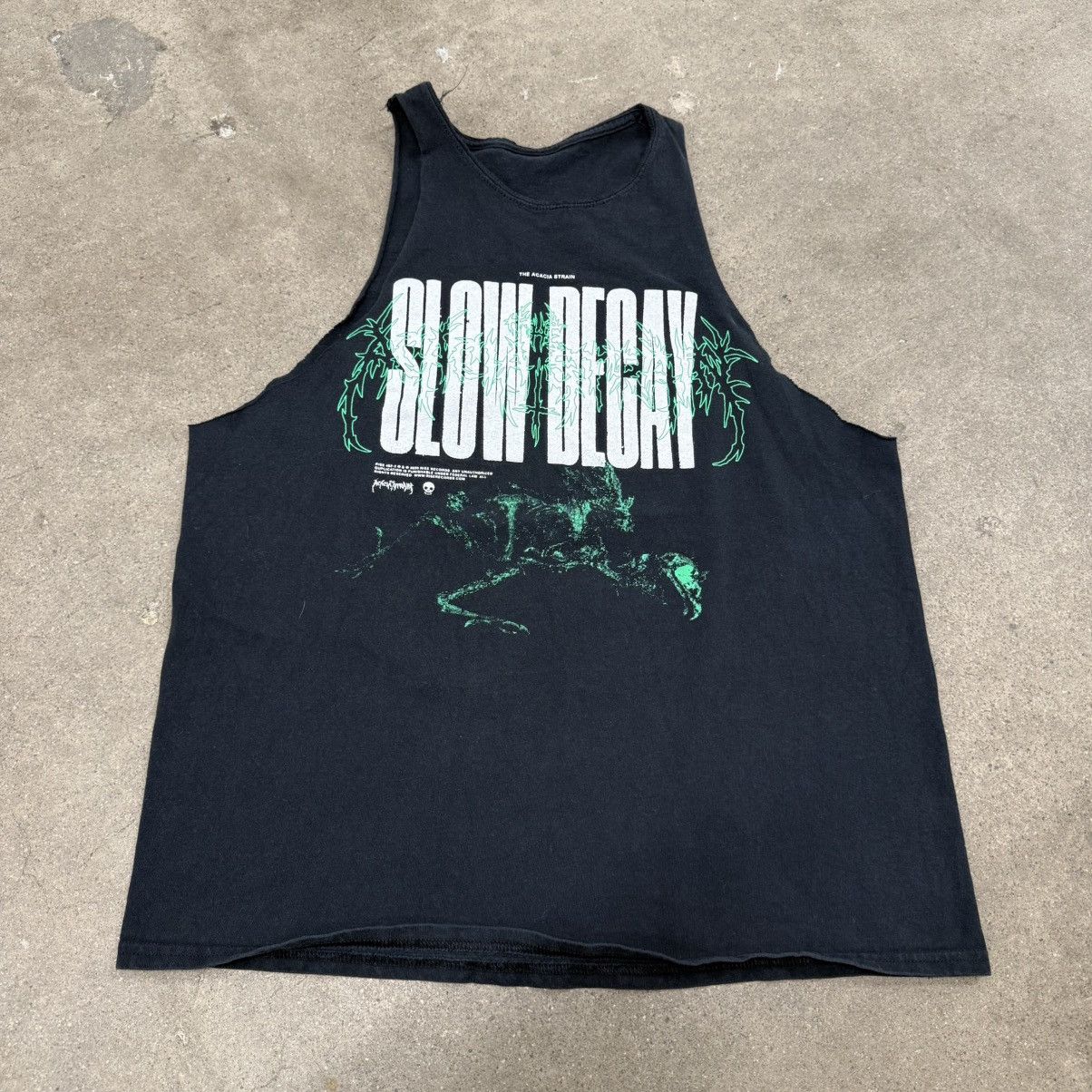 Band Tees THE ACACIA STRAIN THE SLOW DECAY BAND GRUNGE TANK TOP Size US L / EU 52-54 / 3 - 1 Thumbnail