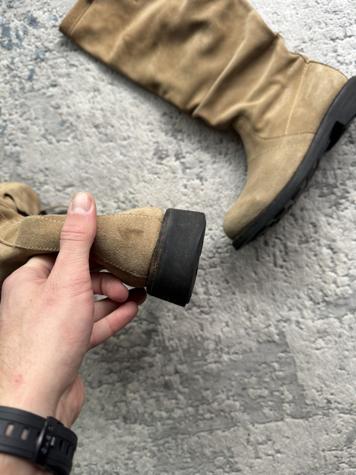 Dirk Bikkembergs Dirk Bikkembergs vintage Suede Beige Boots size 37 Size US 7 / IT 37 - 10 Thumbnail