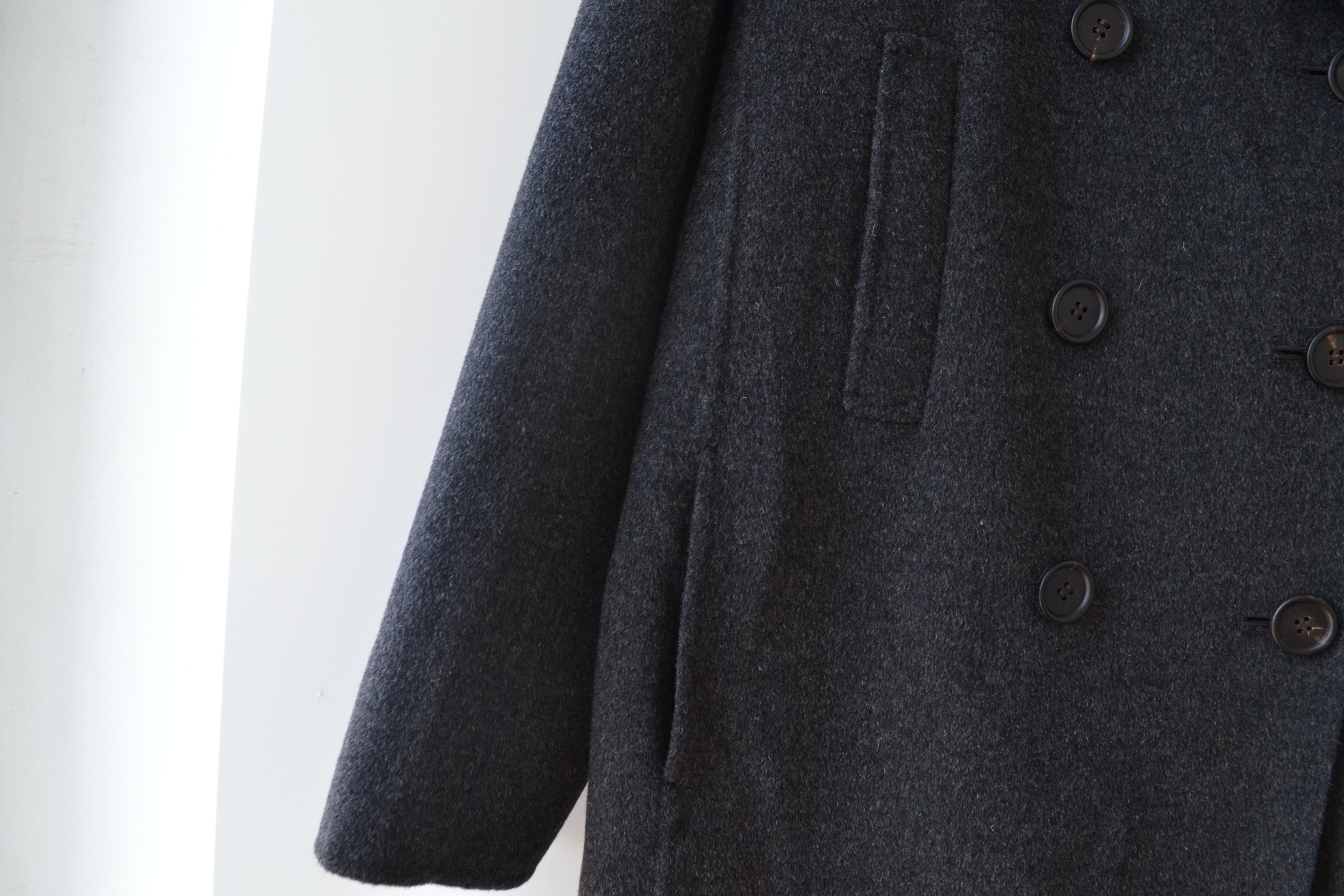 Max Mara Max Mara Coat Jacket Angora Wool Overcoat Silk Grey Size M / US 6-8 / IT 42-44 - 7 Thumbnail