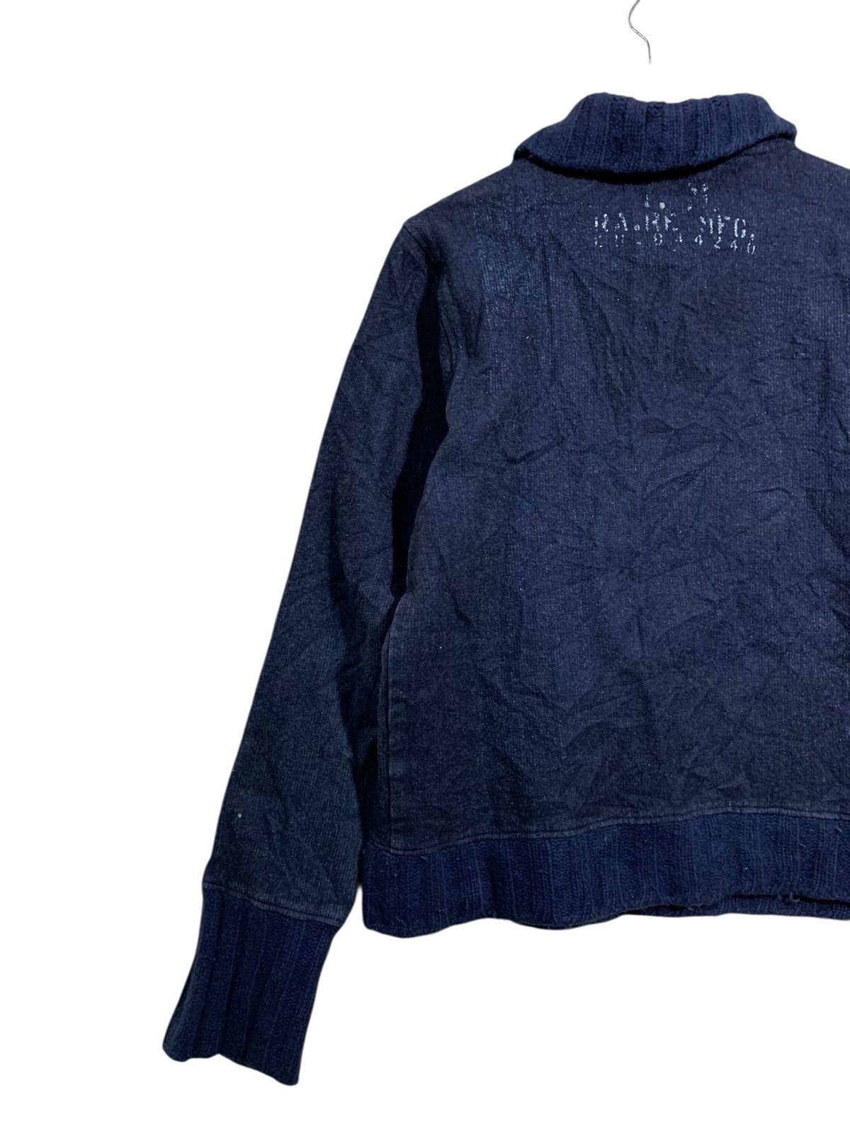 Massimo Osti 🔥RA-RE WOOL JUMPER DECK NAVY SWEATSHIRTS Size US XL / EU 56 / 4 - 7 Thumbnail