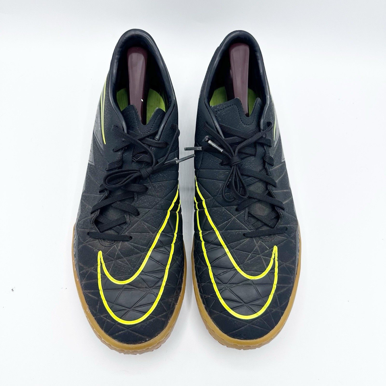Nike Nike Hypervenom Phelon II IC Mens's Black Volt Soccer Shoes Size US 11.5 / EU 44-45 - 6 Thumbnail