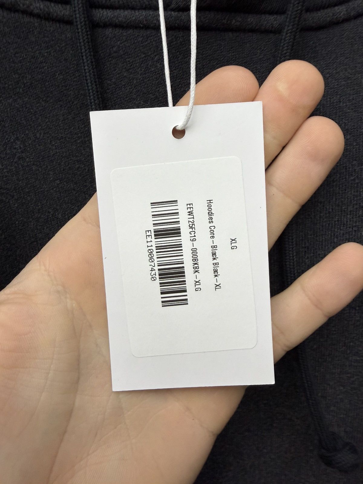 Eric Emanuel Size XL - Eric Emmanuel EE Basic Hoodie Washed Black Size US XL / EU 56 / 4 - 9 Thumbnail