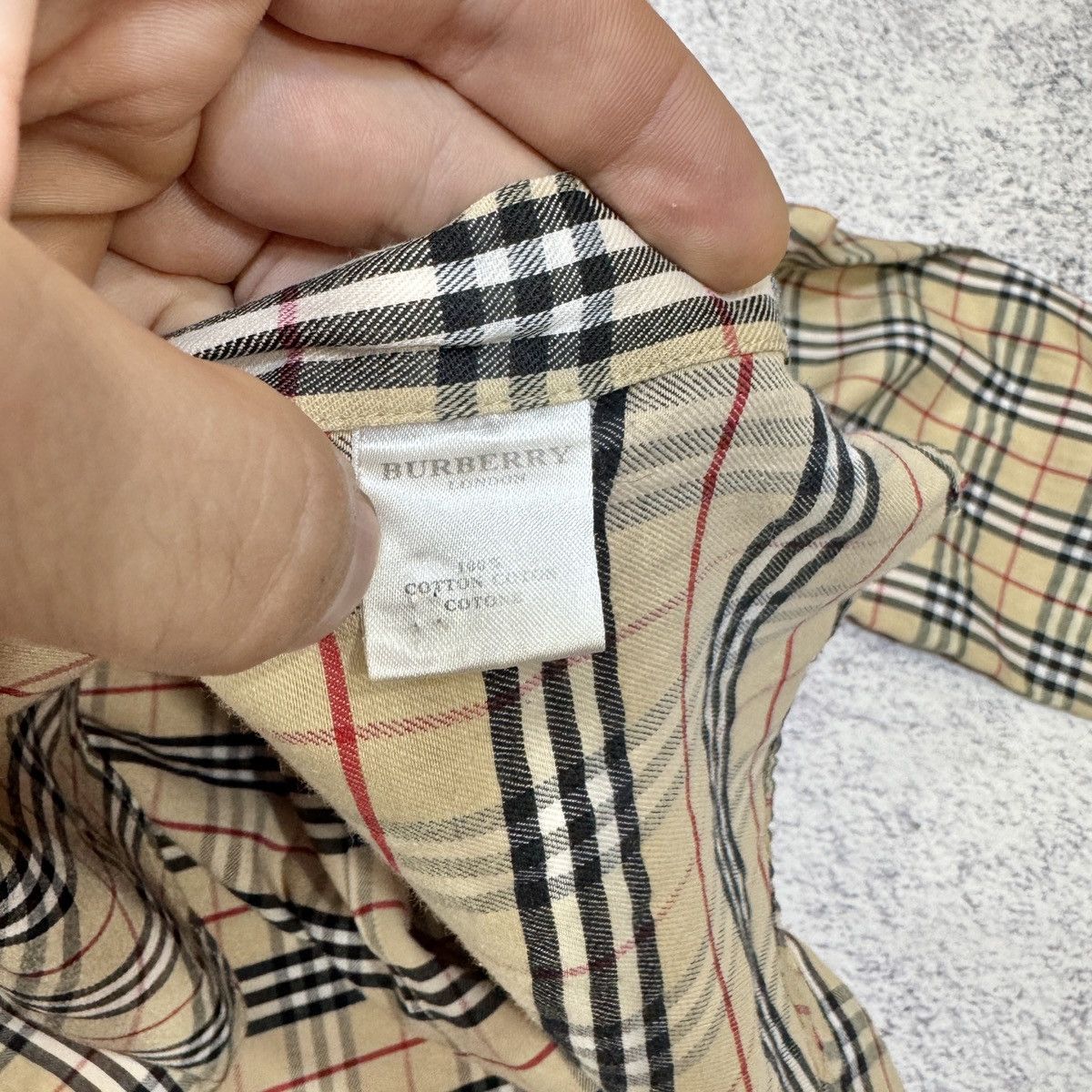 Burberry Burberry Womens Cotton Shirt M size Size M / US 6-8 / IT 42-44 - 11 Thumbnail