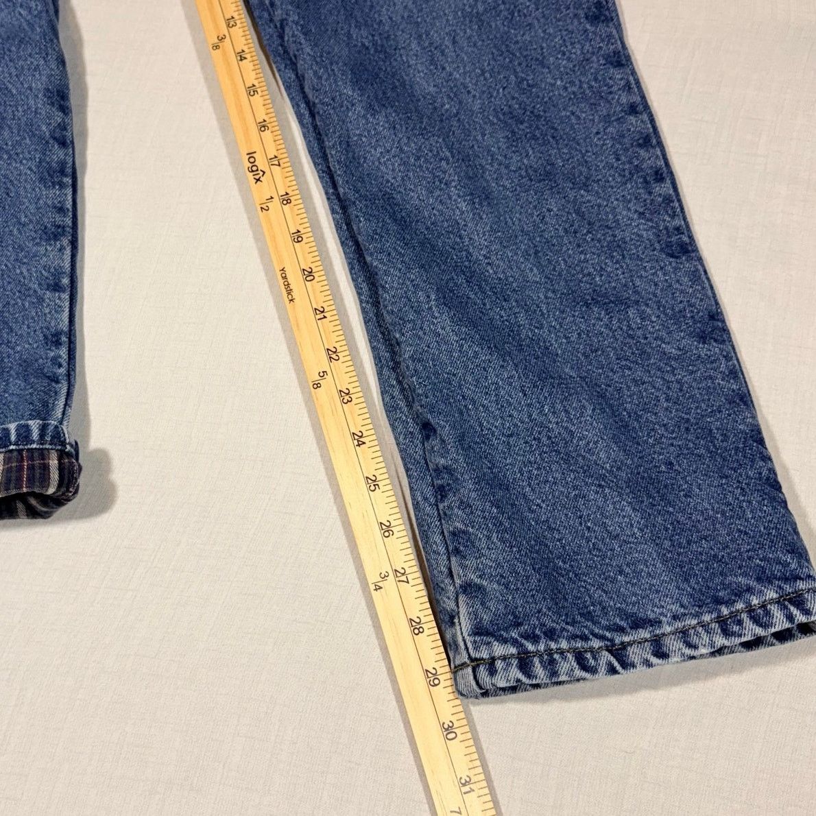 L.L. Bean LL Bean Jeans Mens 32x32 Double L Classic Fit Flannel Lined Size US 32 / EU 48 - 8 Thumbnail