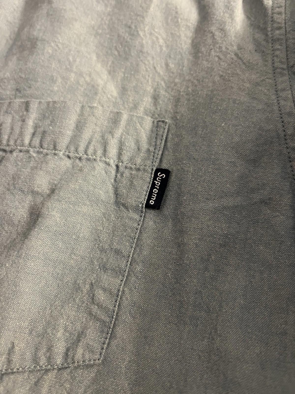 Supreme Pre-Owned SUPREME L/S CHAMBRAY SHIRT BLUE LARGE Size US L / EU 52-54 / 3 - 6 Thumbnail