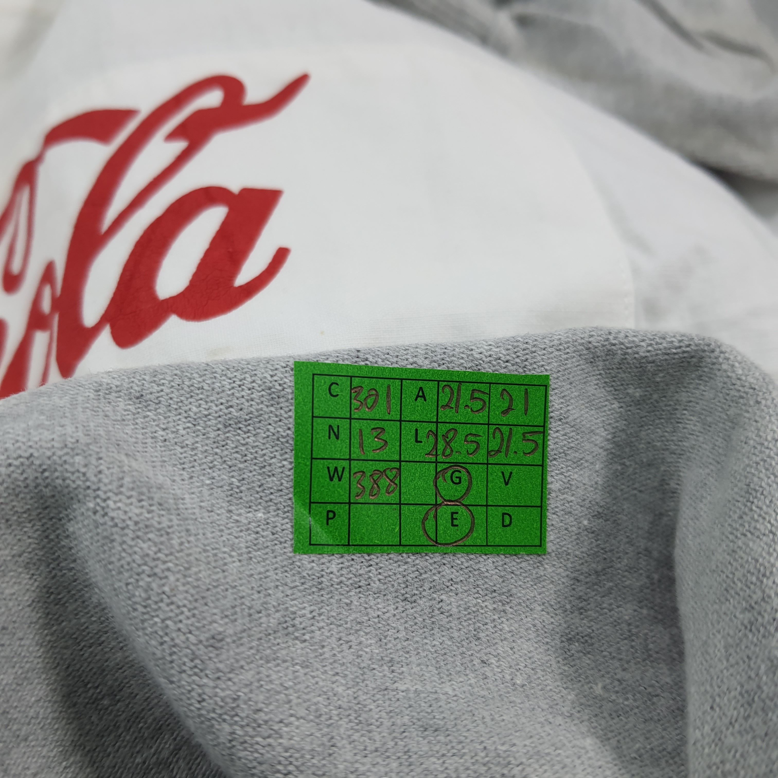 Coca Cola Vintage Coca Cola streetwear Retro Polo Long Sleeve C301N13 Size US L / EU 52-54 / 3 - 7 Thumbnail