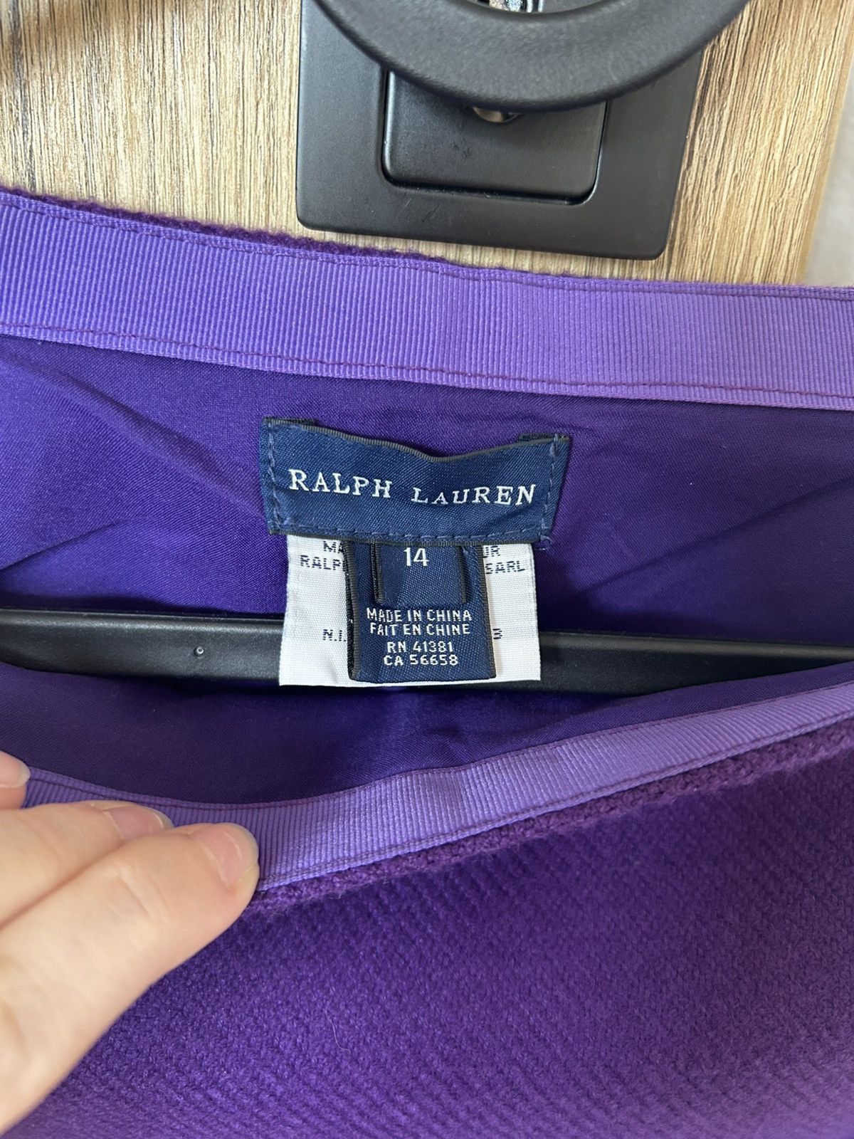 Ralph Lauren Ralph Lauren Mini Skirt Purple Hanger Horseshoe Size 36" / US 14 / IT 50 - 3 Thumbnail
